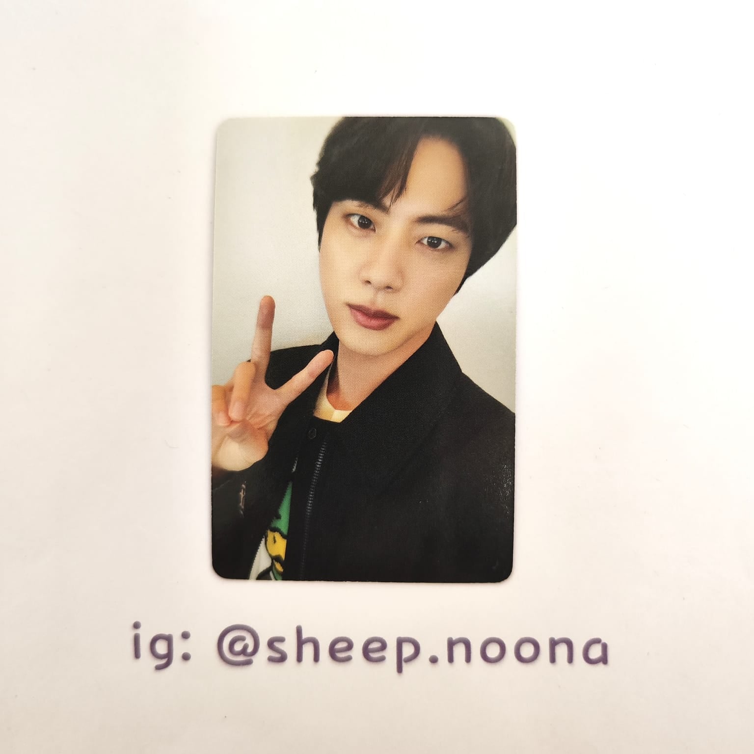 Photocards Jin BTS