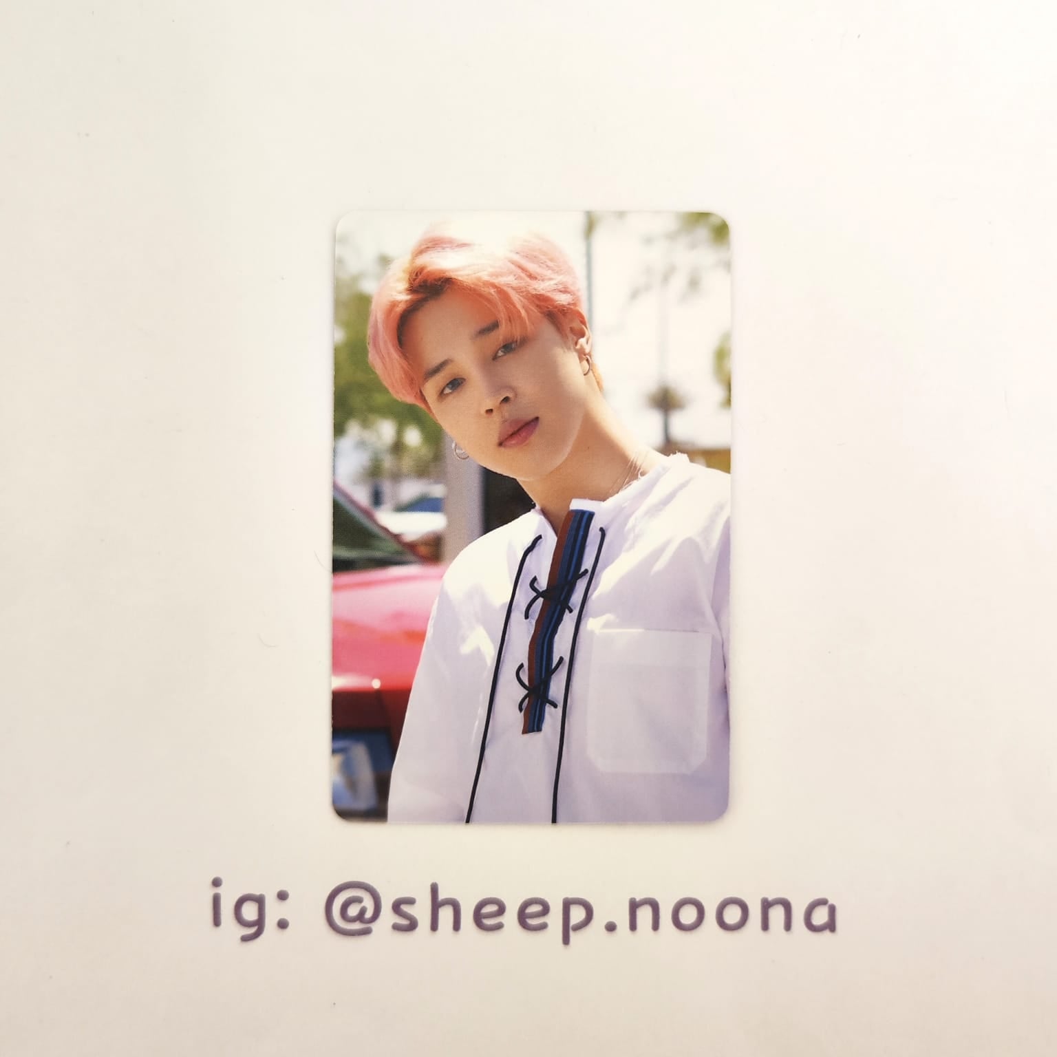 Photocards Jimin BTS
