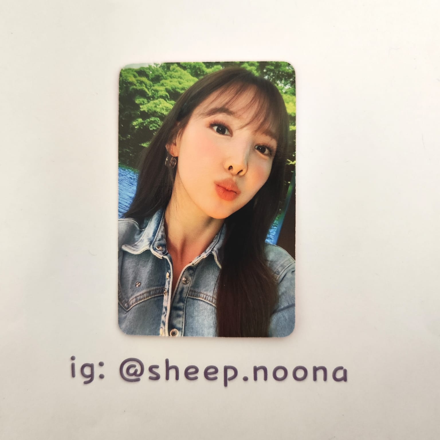 Photocard Nayeon Twice