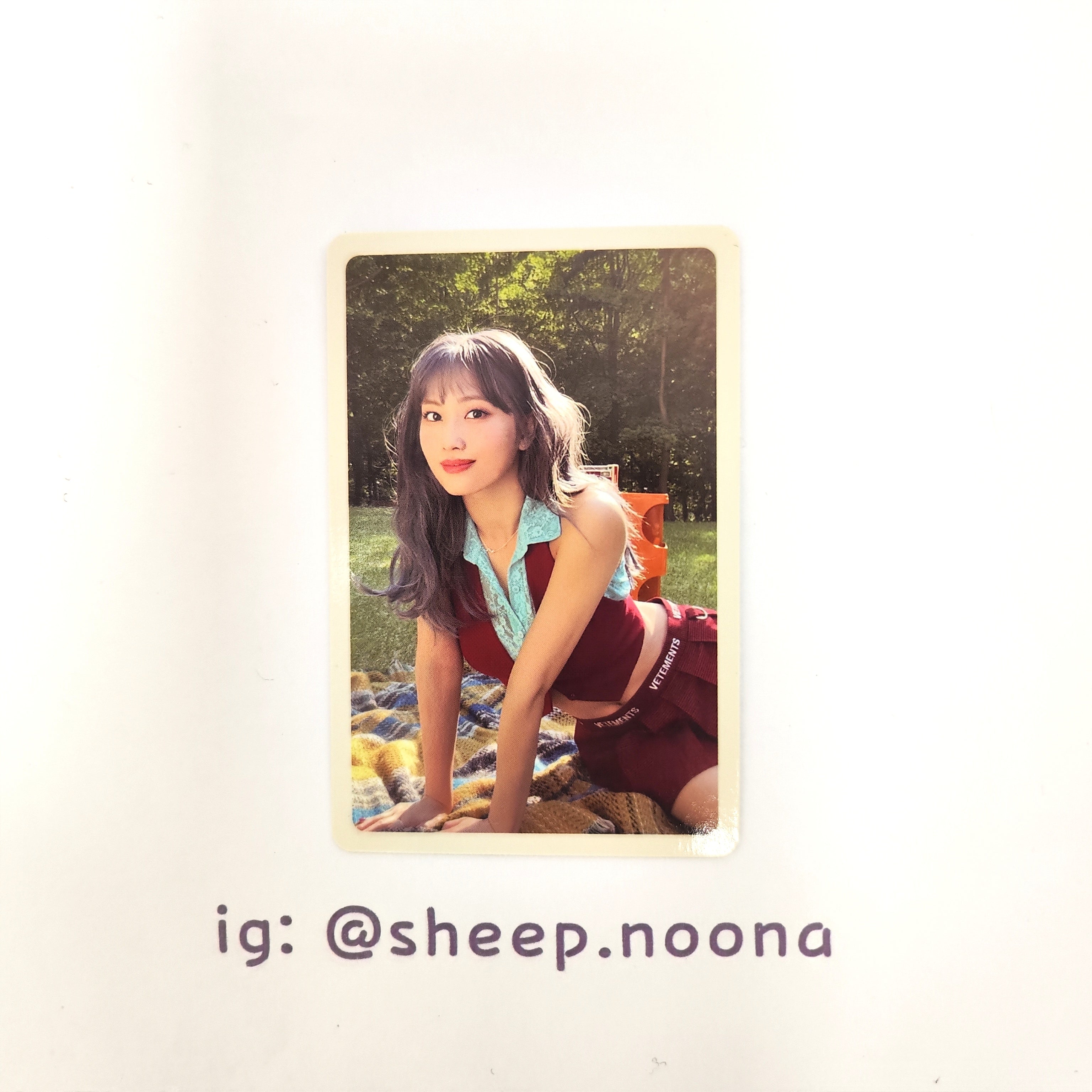 Photocards Momo Twice