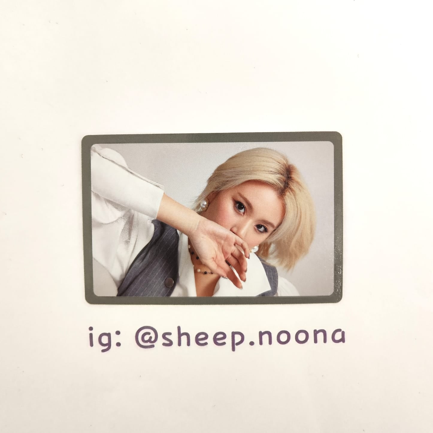Photocards Chaeyoung Twice