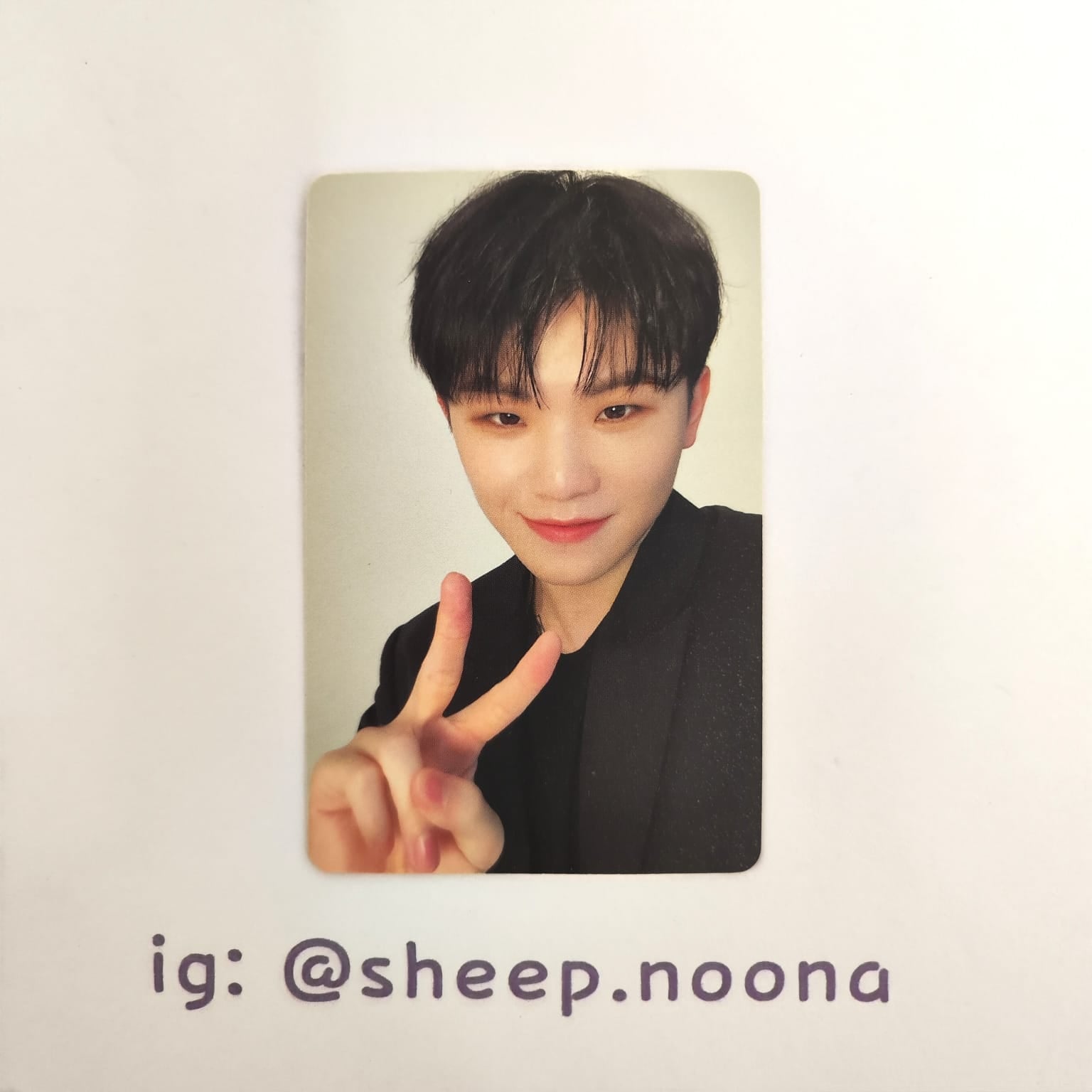 Photocards Woozi Seventeen