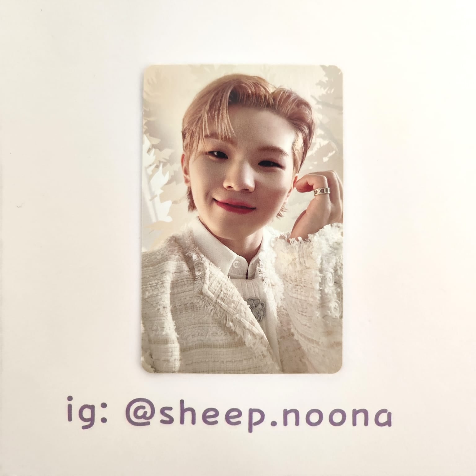 Photocards Woozi Seventeen
