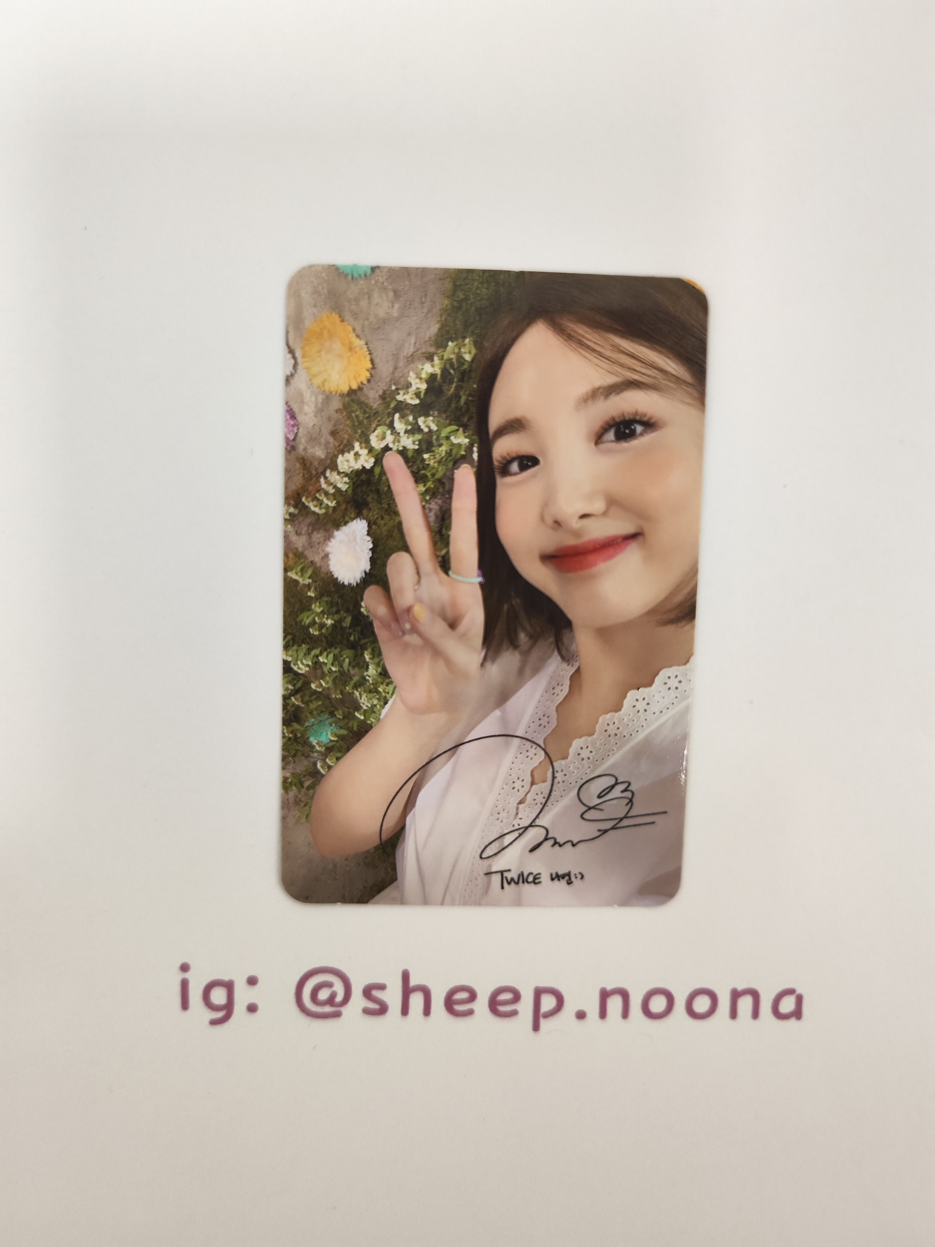 Photocard Nayeon Twice