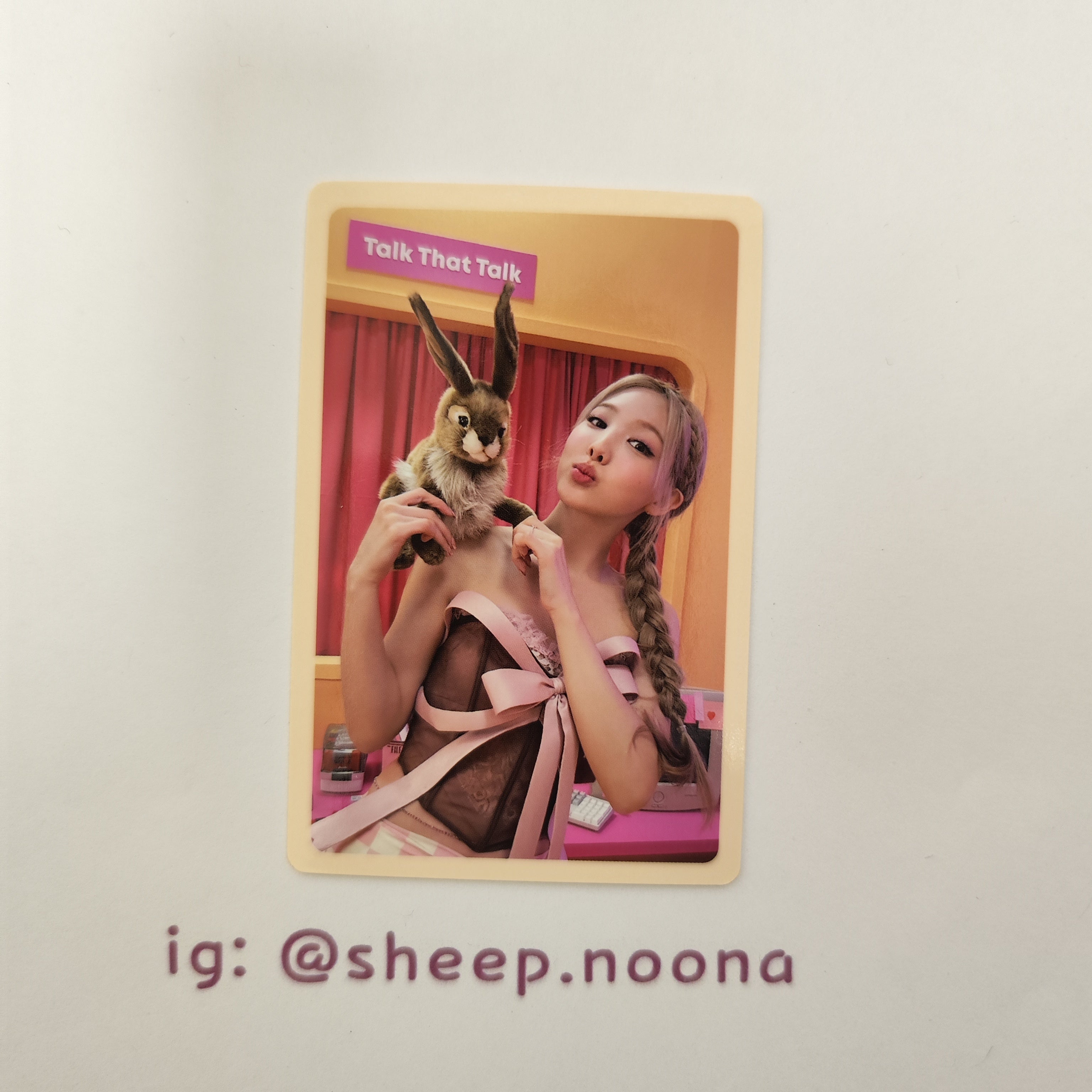 Photocard Nayeon Twice