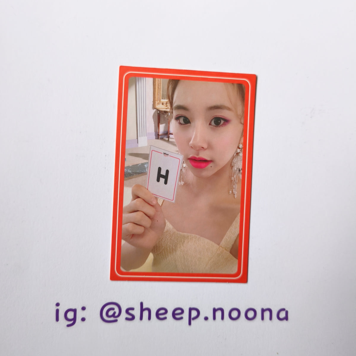 Photocards Chaeyoung Twice