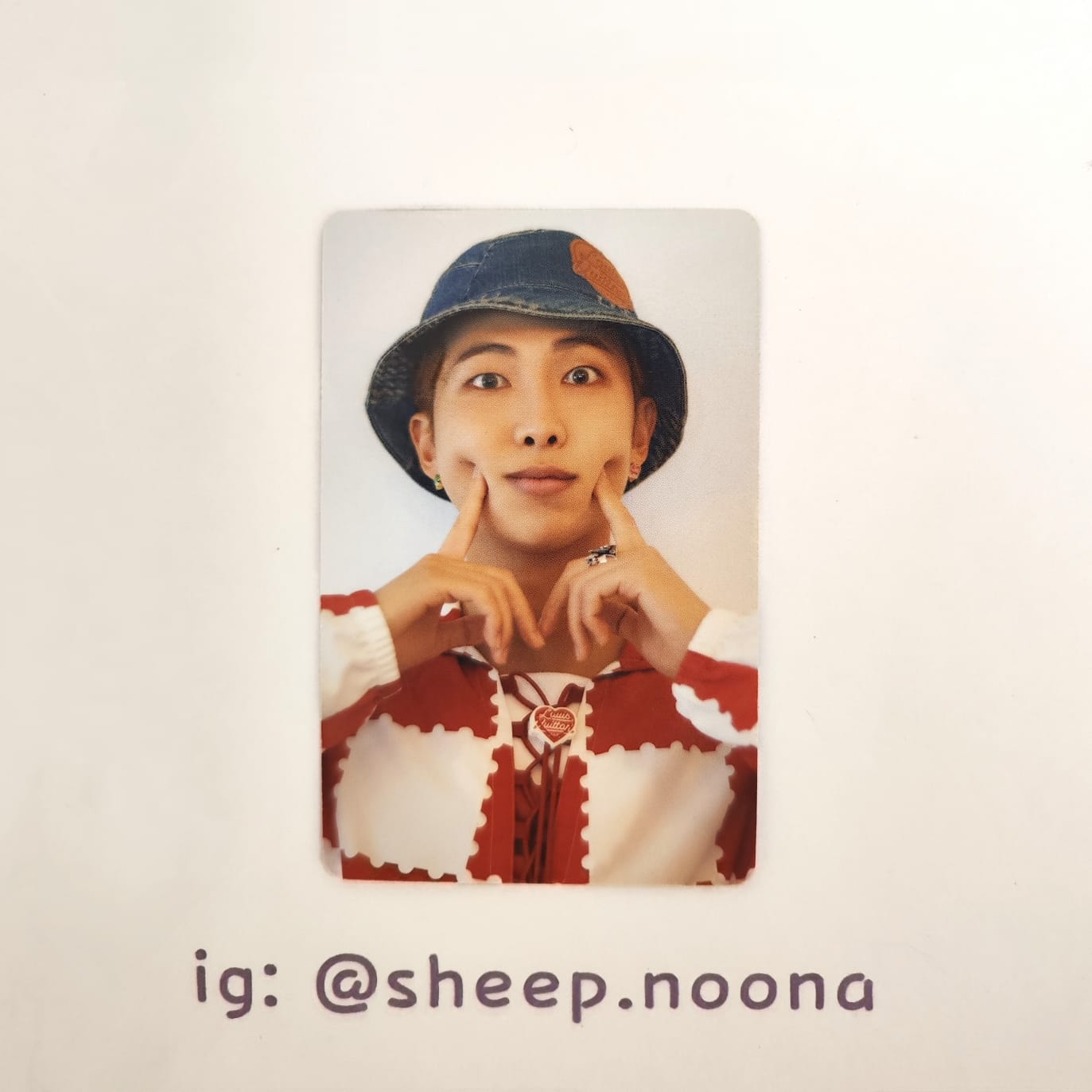 Photocard RM BTS