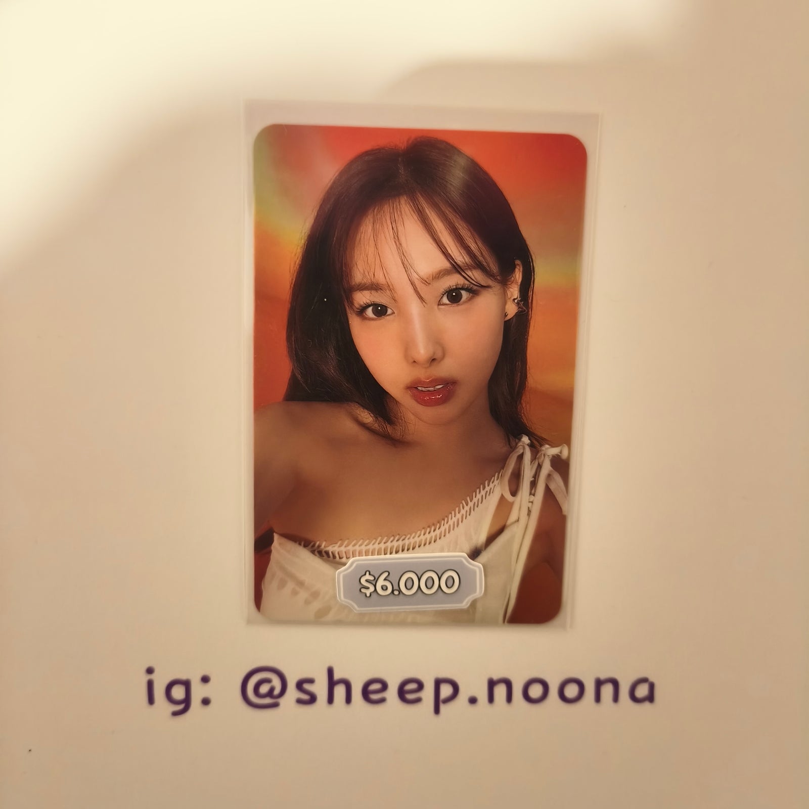 Photocard Nayeon Twice