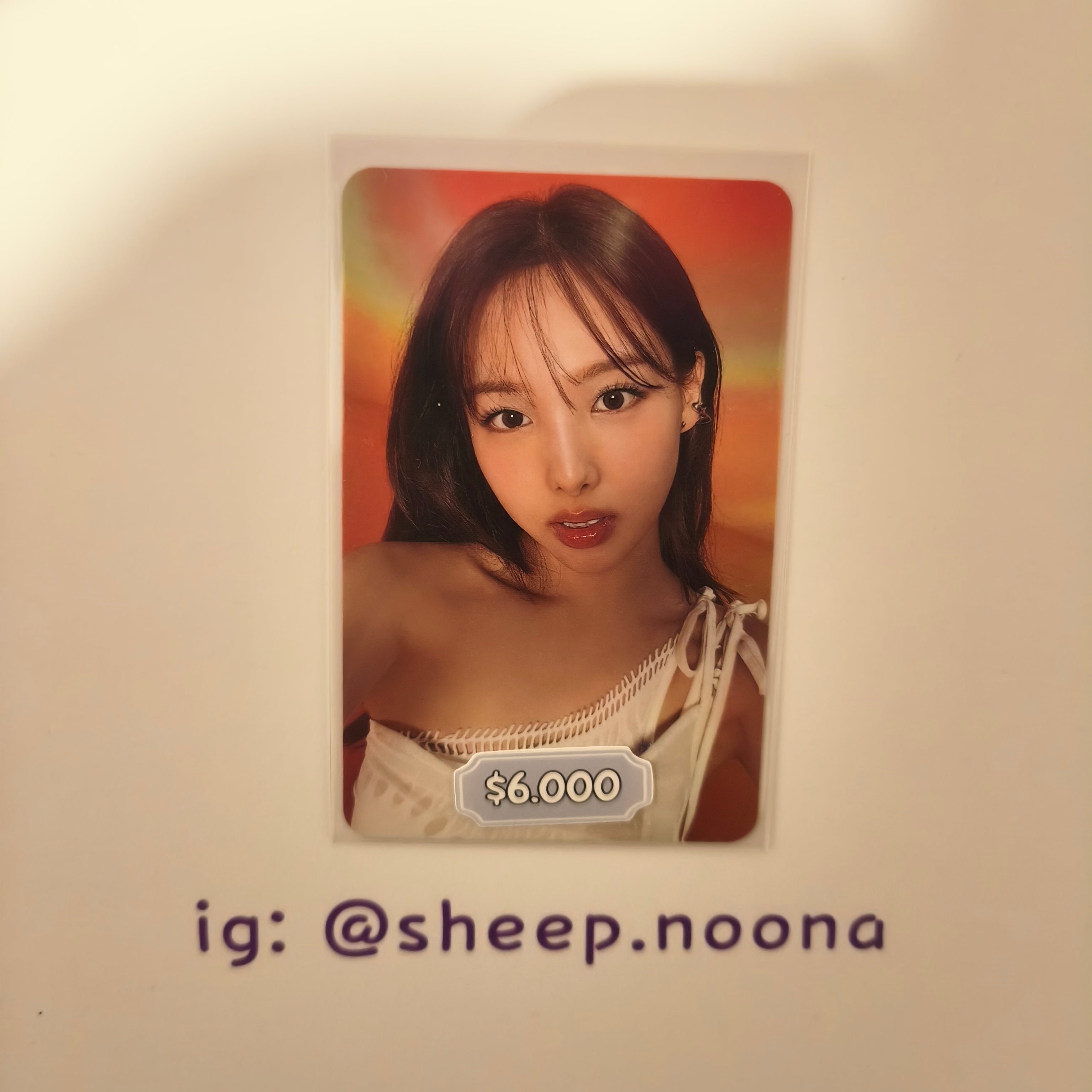 Photocard Nayeon Twice