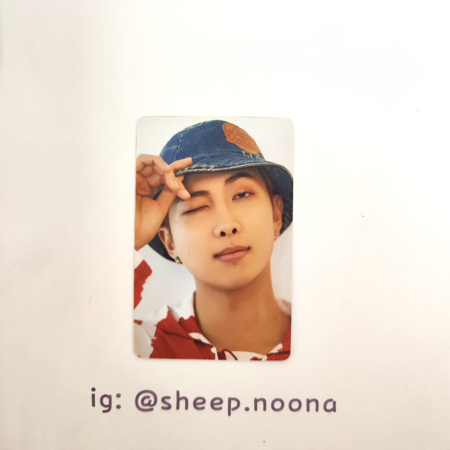 Photocard RM BTS