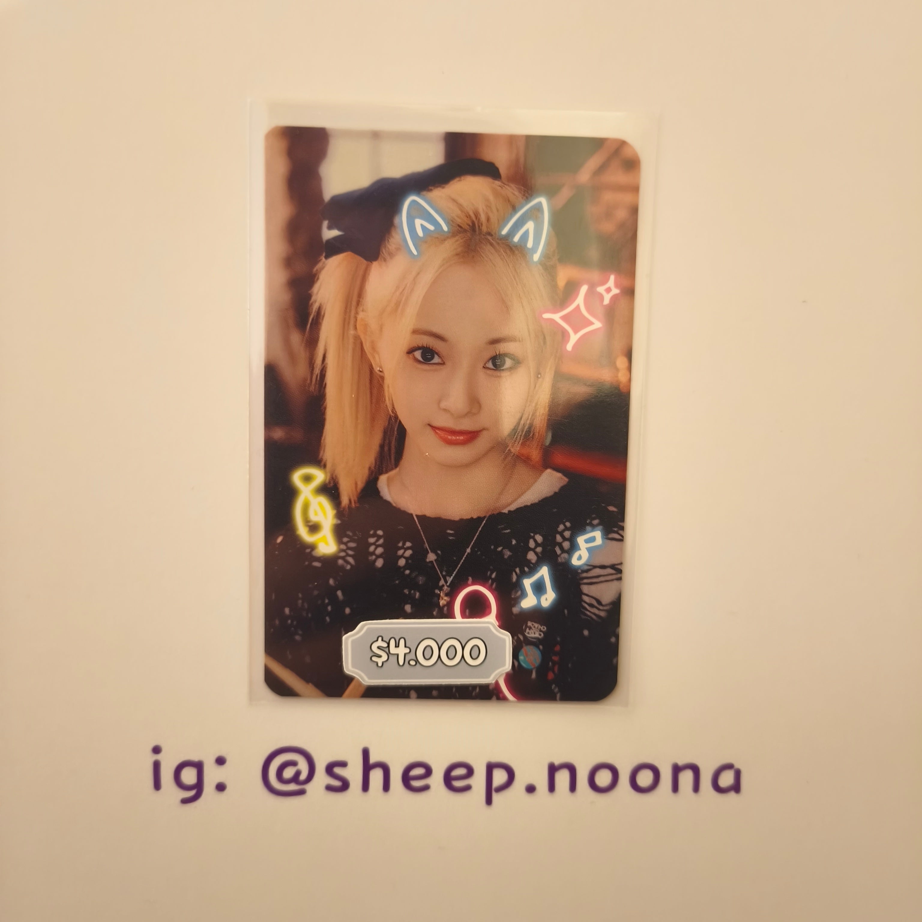 Photocards Tzuyu Twice