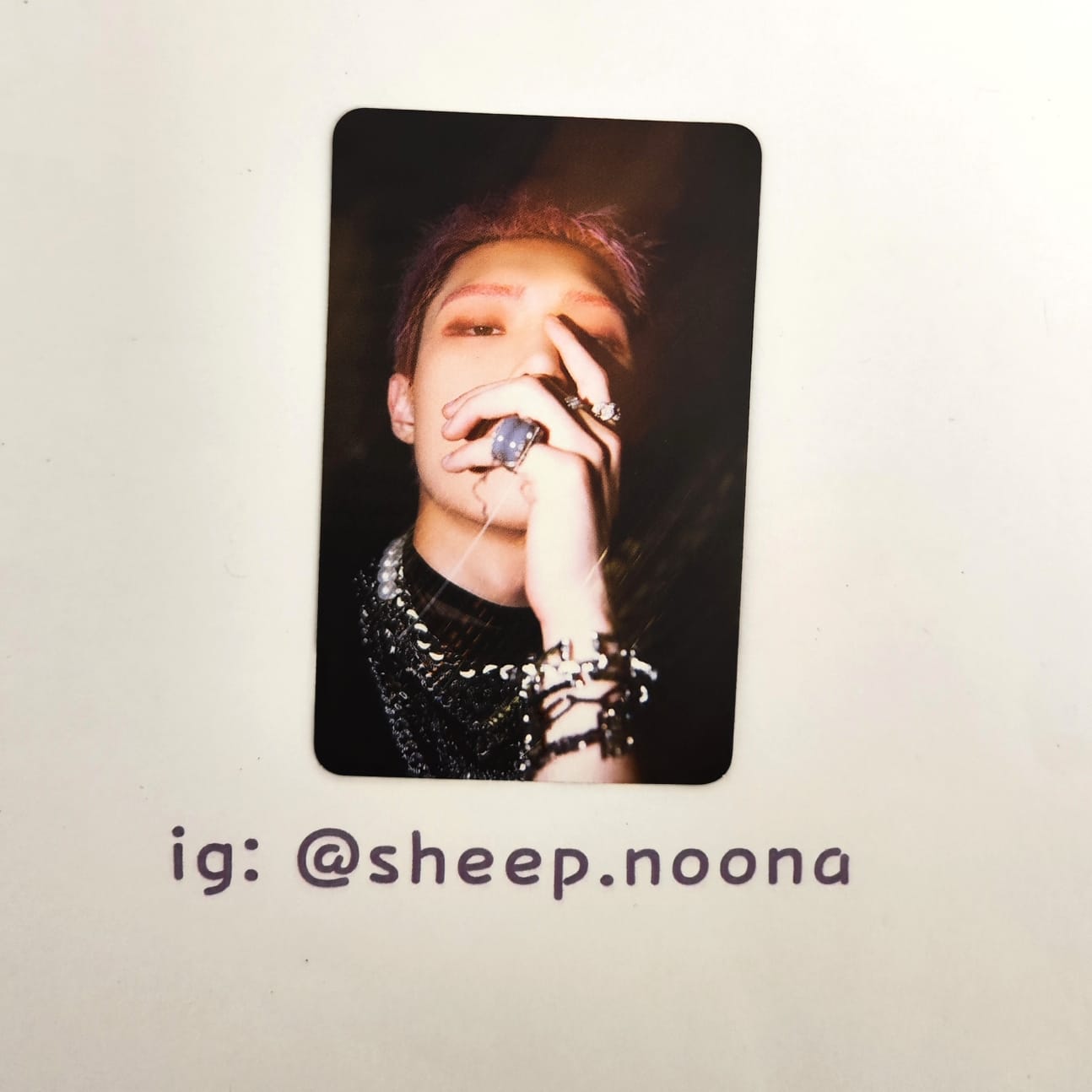 Photocards Mingi Ateez
