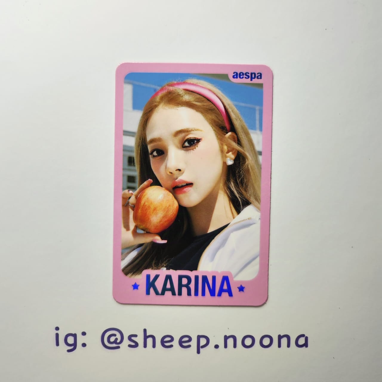 Photocards Karina Aespa