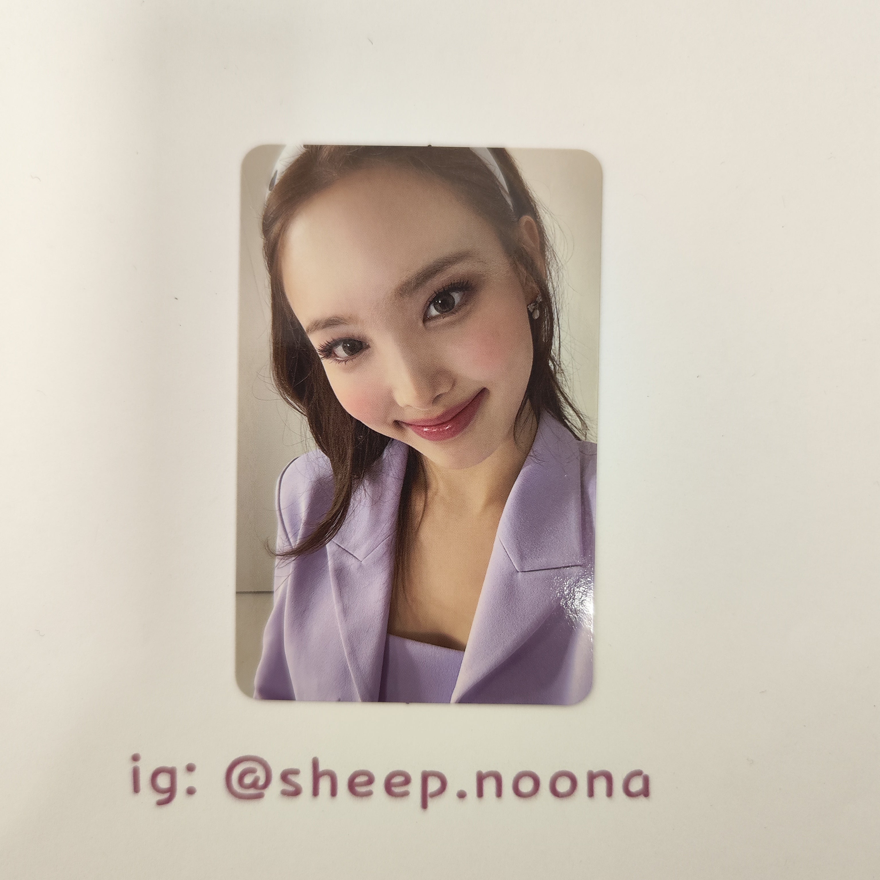 Photocard Nayeon Twice