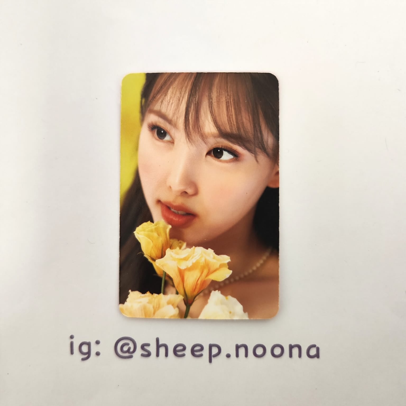 Photocard Nayeon Twice