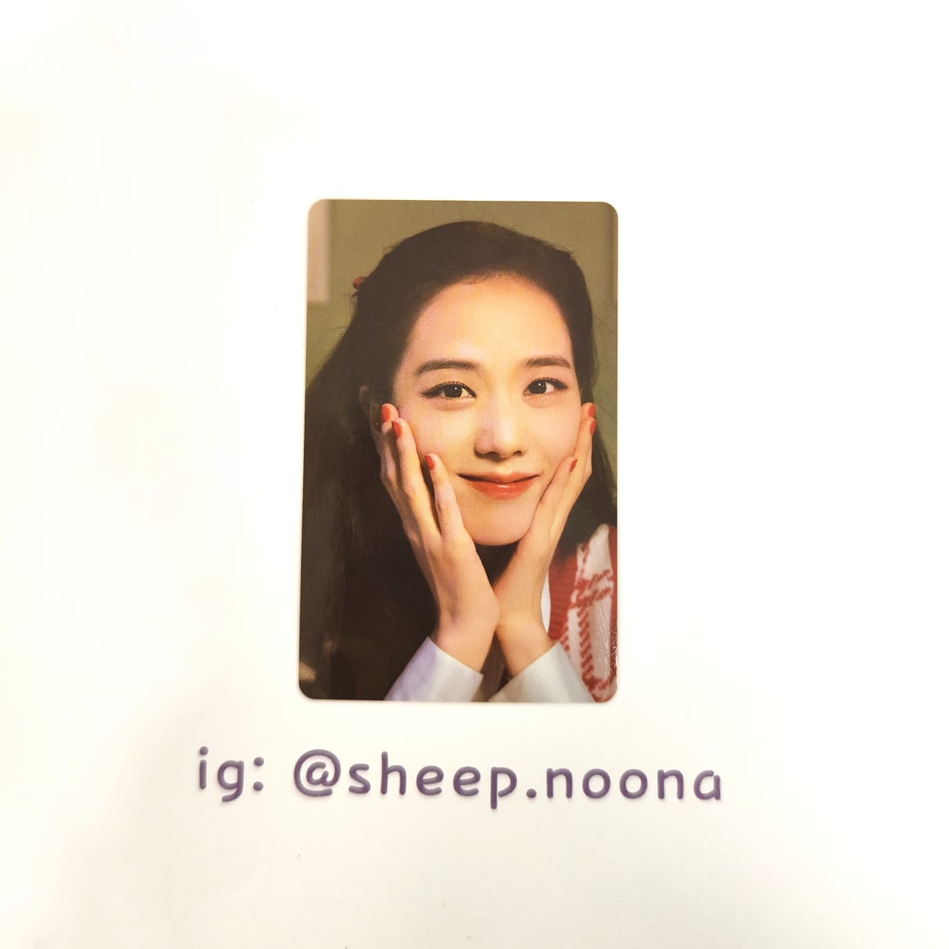 Photocards Jisoo Blackpink