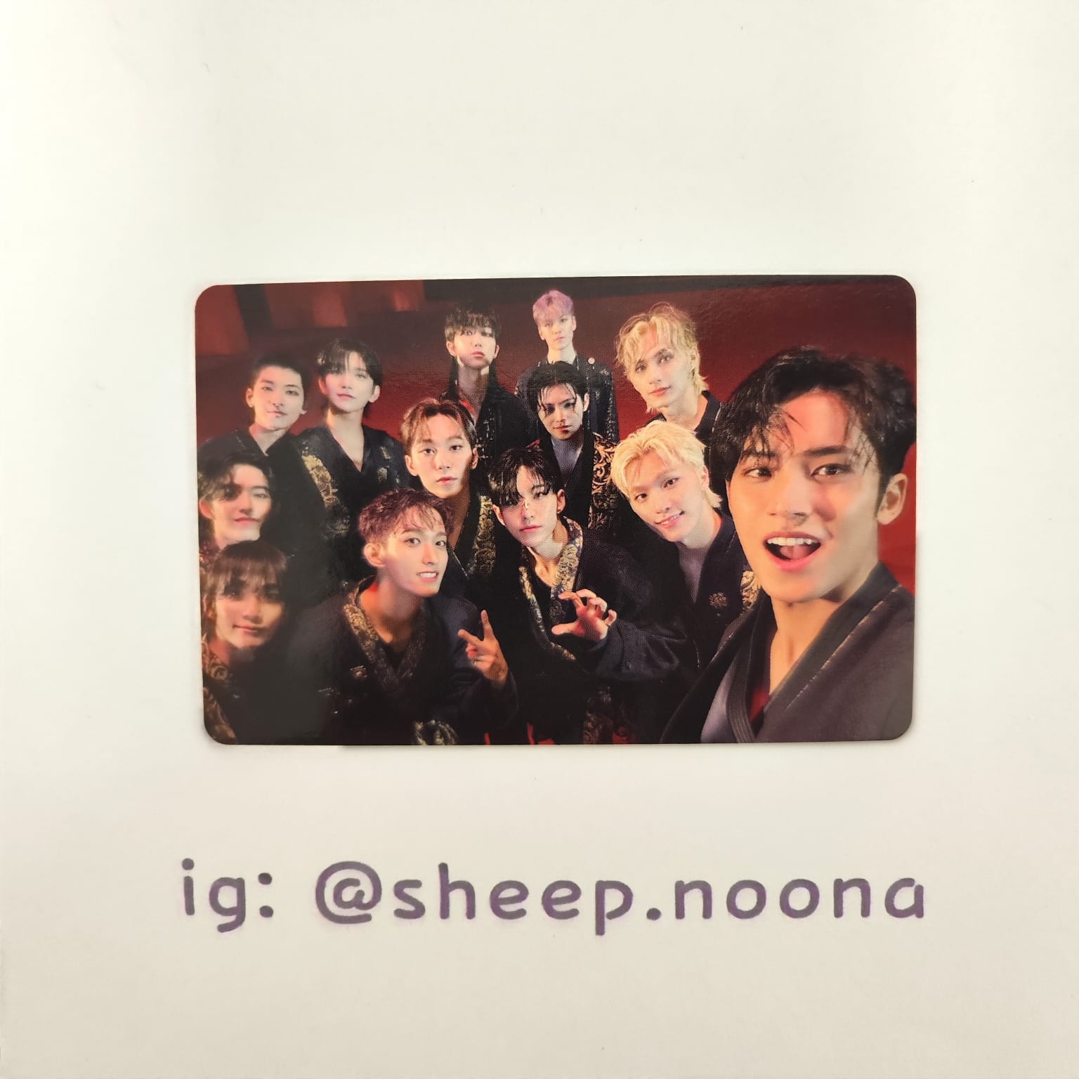 Photocards Units / Grupales Seventeen