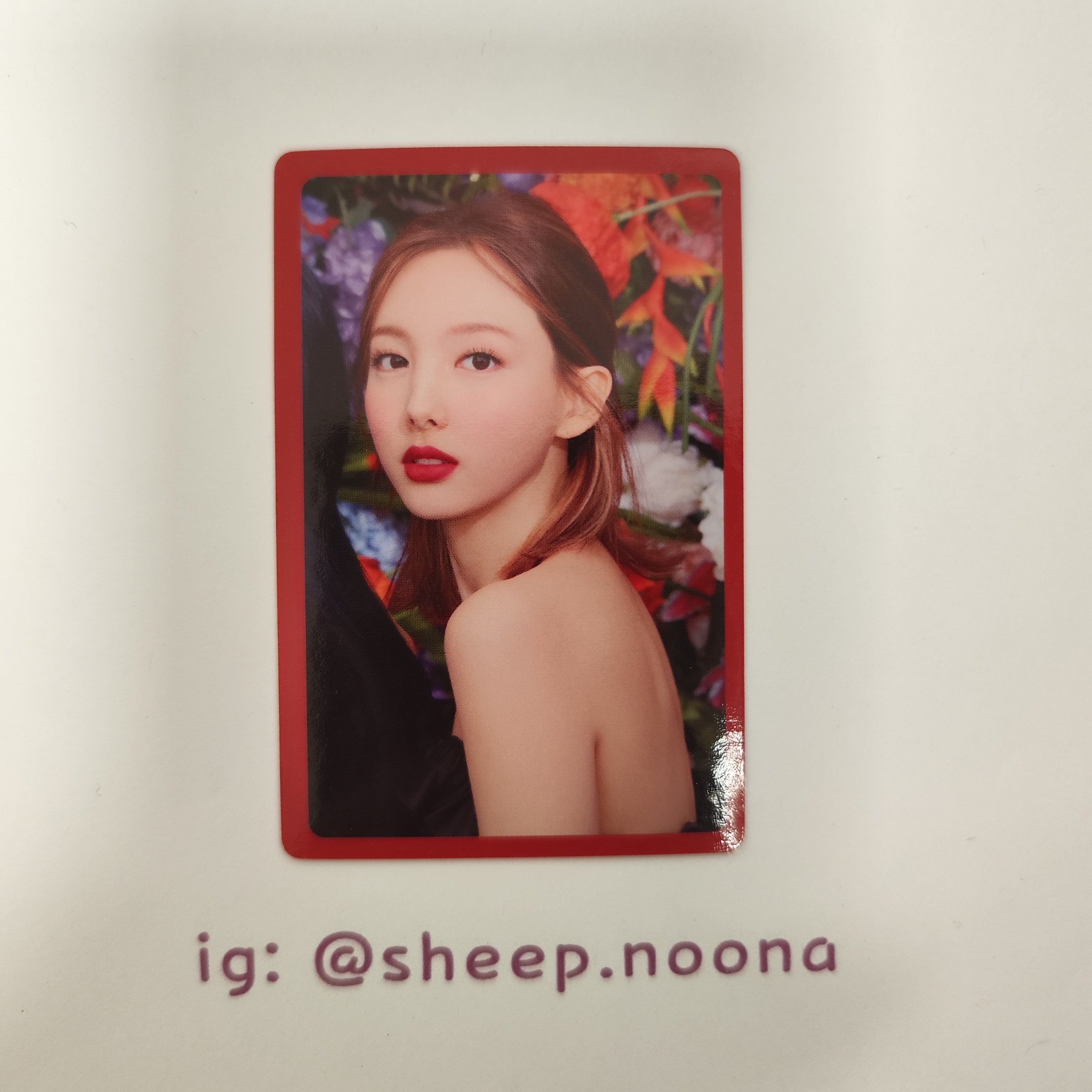 Photocard Nayeon Twice