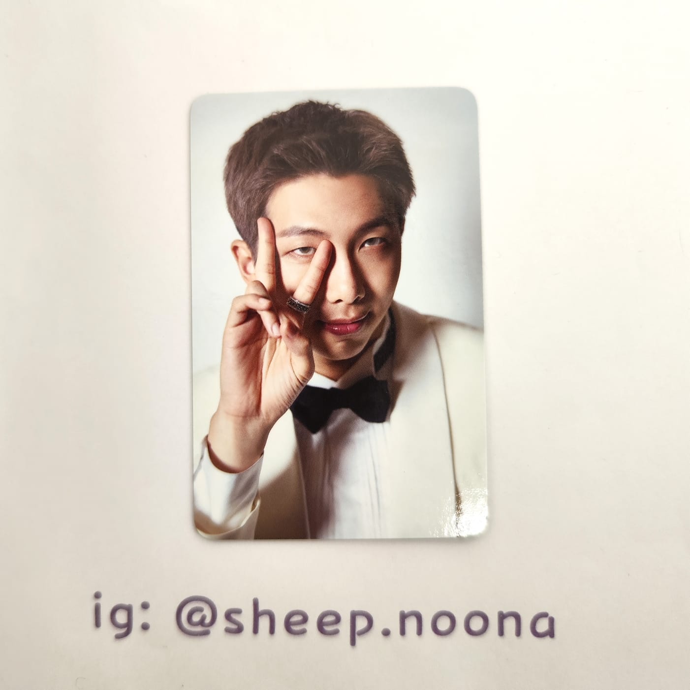 Photocard RM BTS