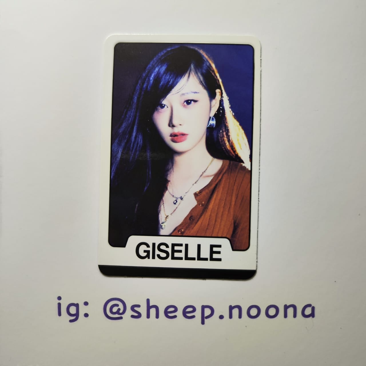 Photocards Giselle Aespa