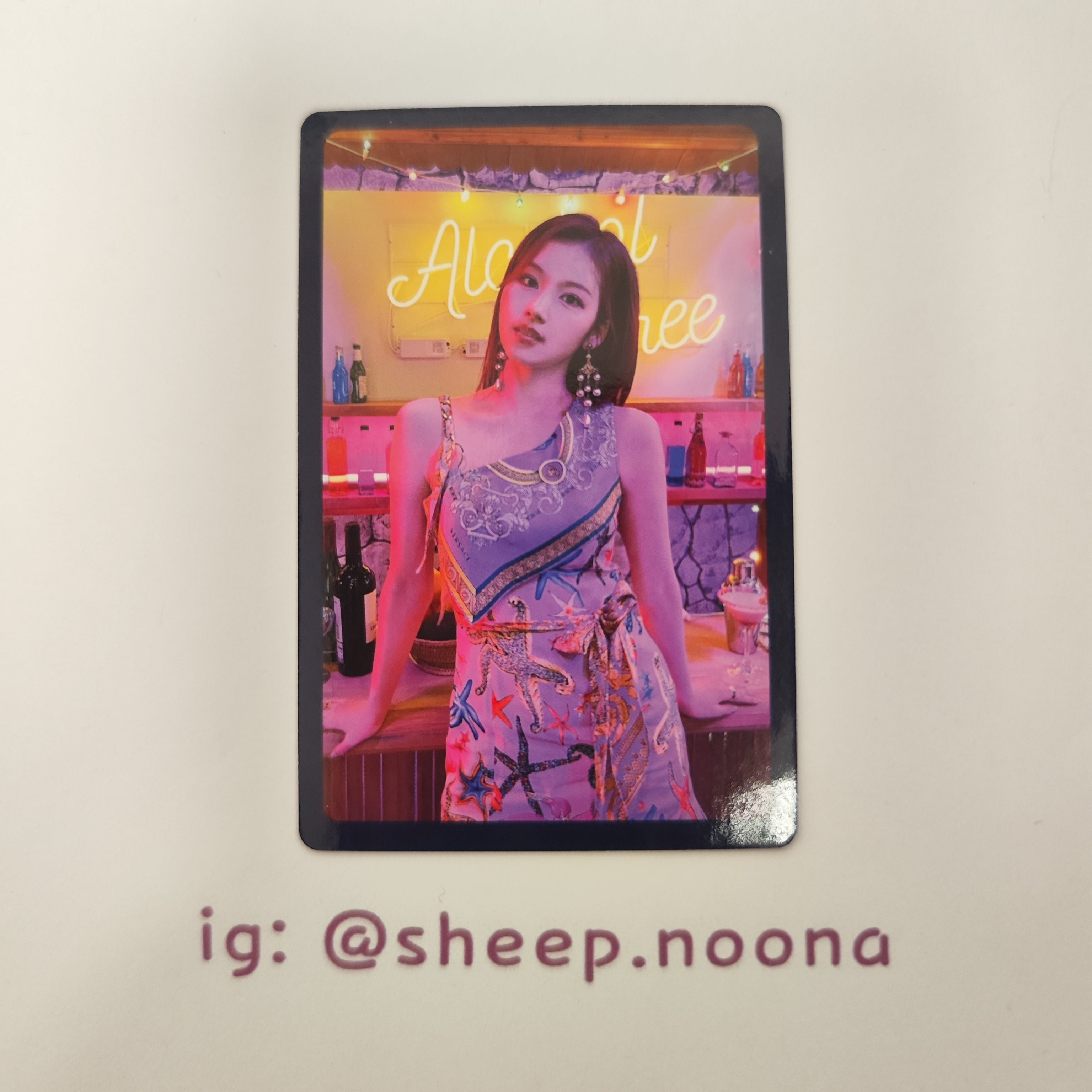 Photocard Sana Twice
