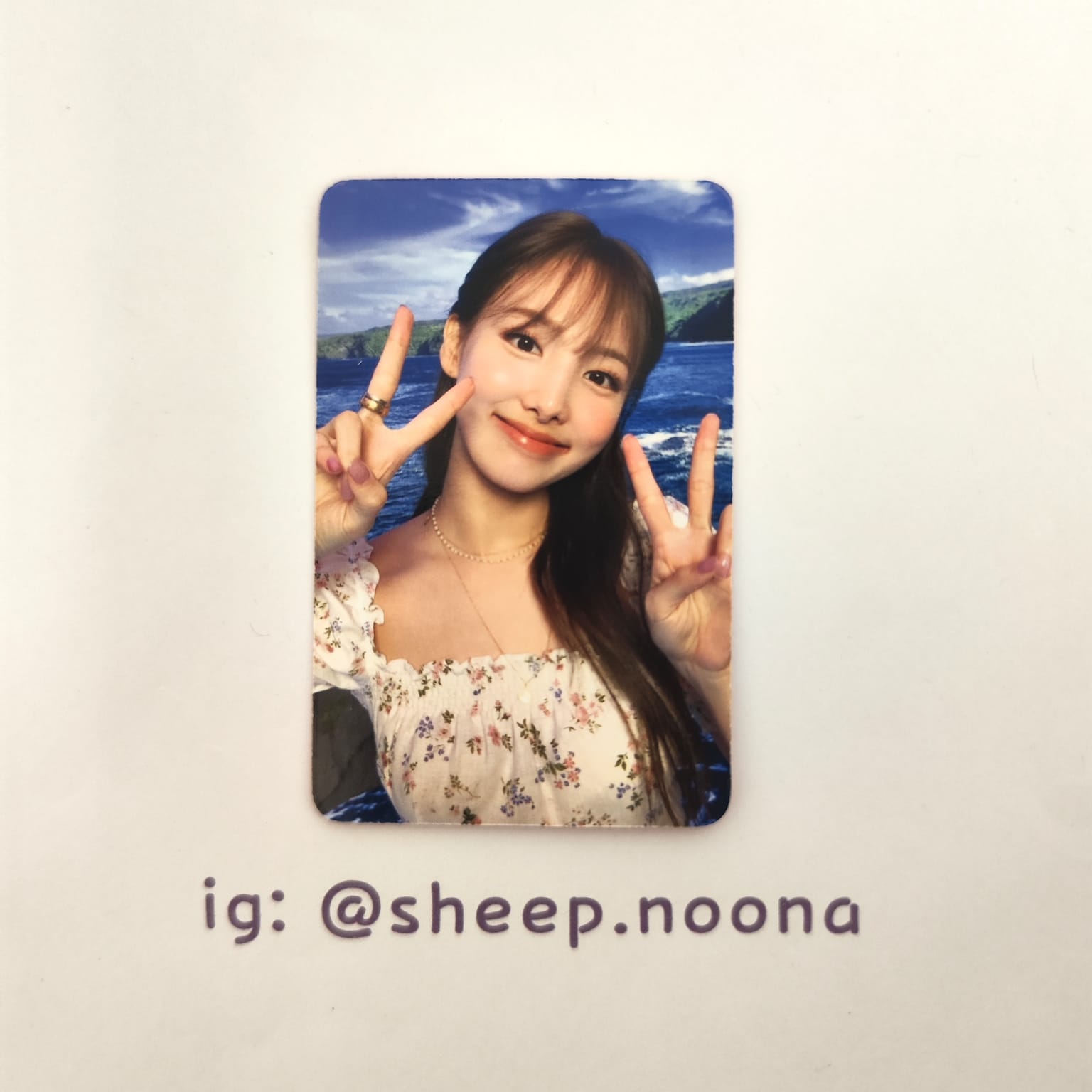 Photocard Nayeon Twice