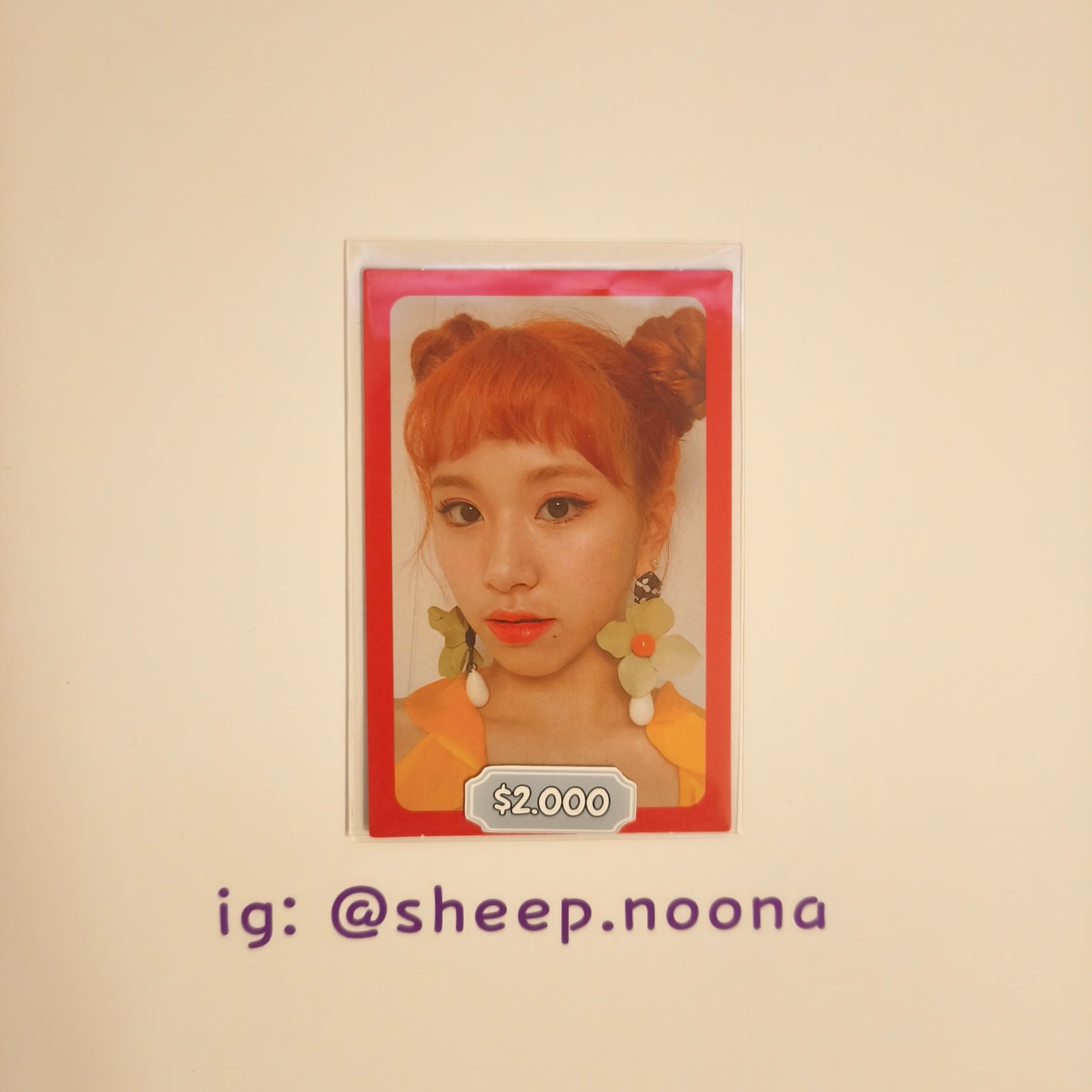 Photocards Chaeyoung Twice
