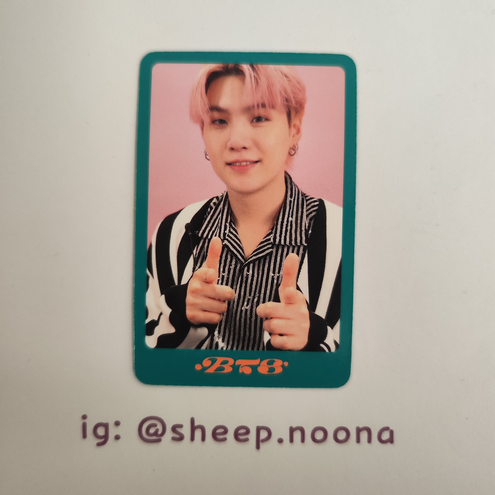 Photocards Suga BTS