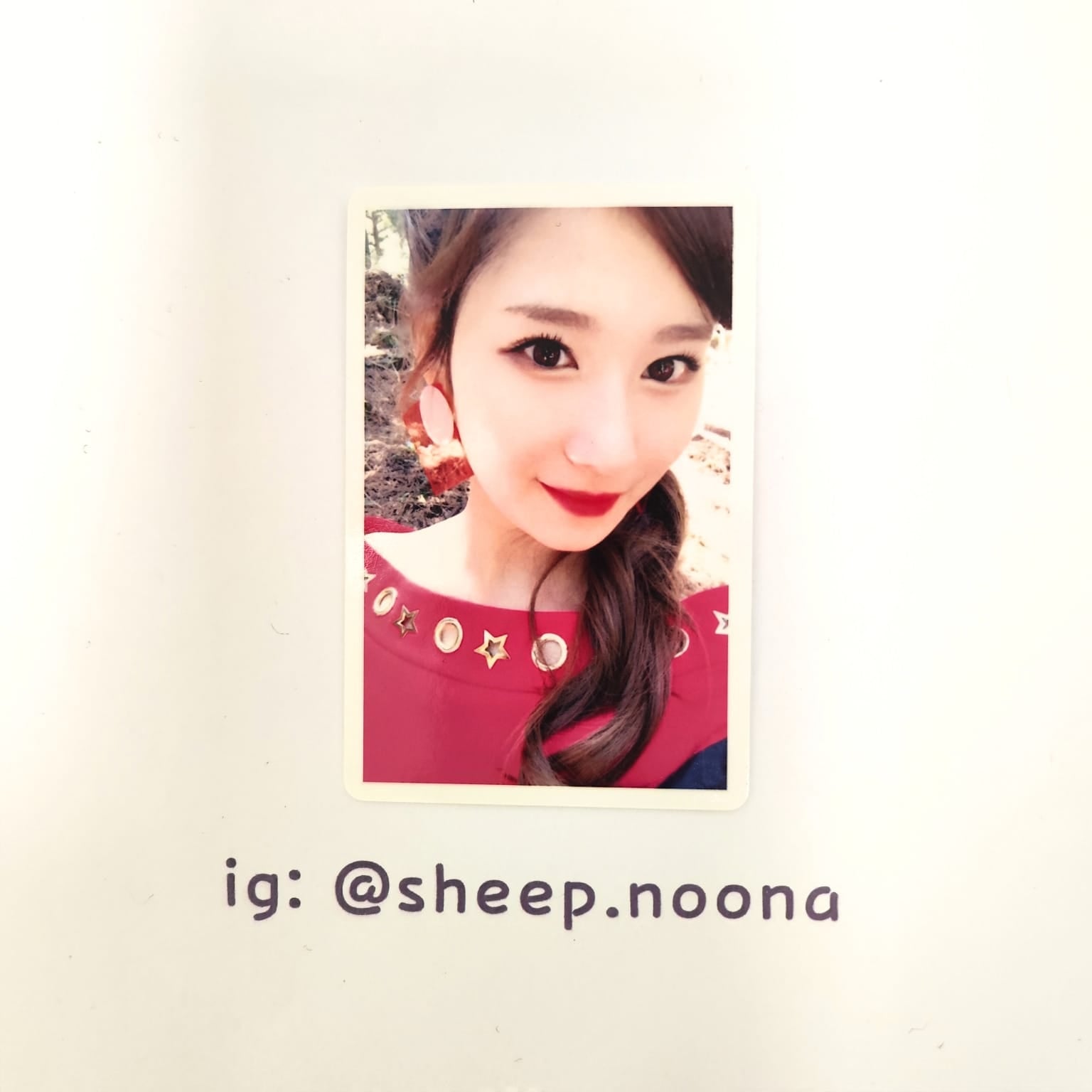 Photocard Sana Twice