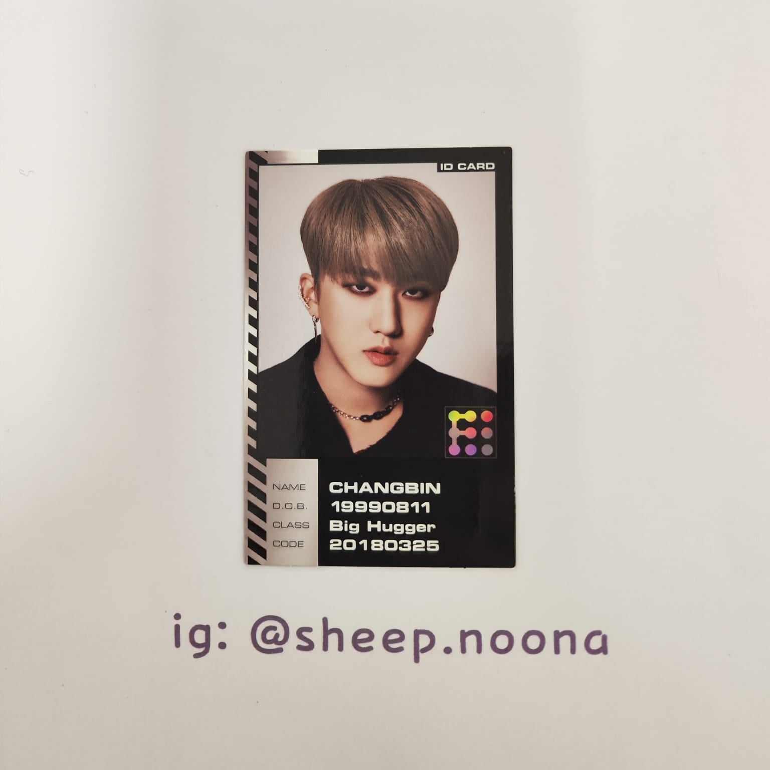 Photocards Changbin SKZ
