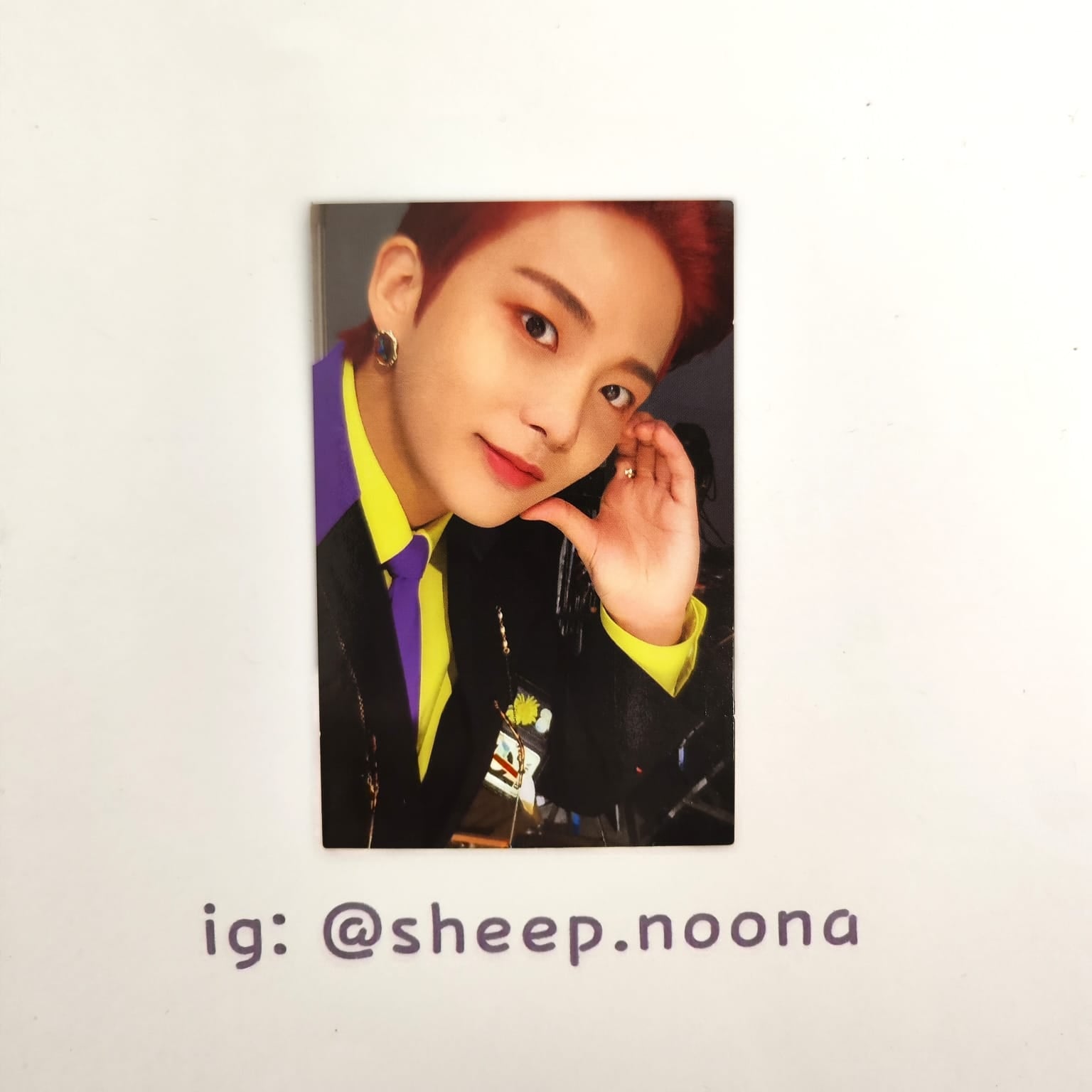 Photocards Jongho Ateez
