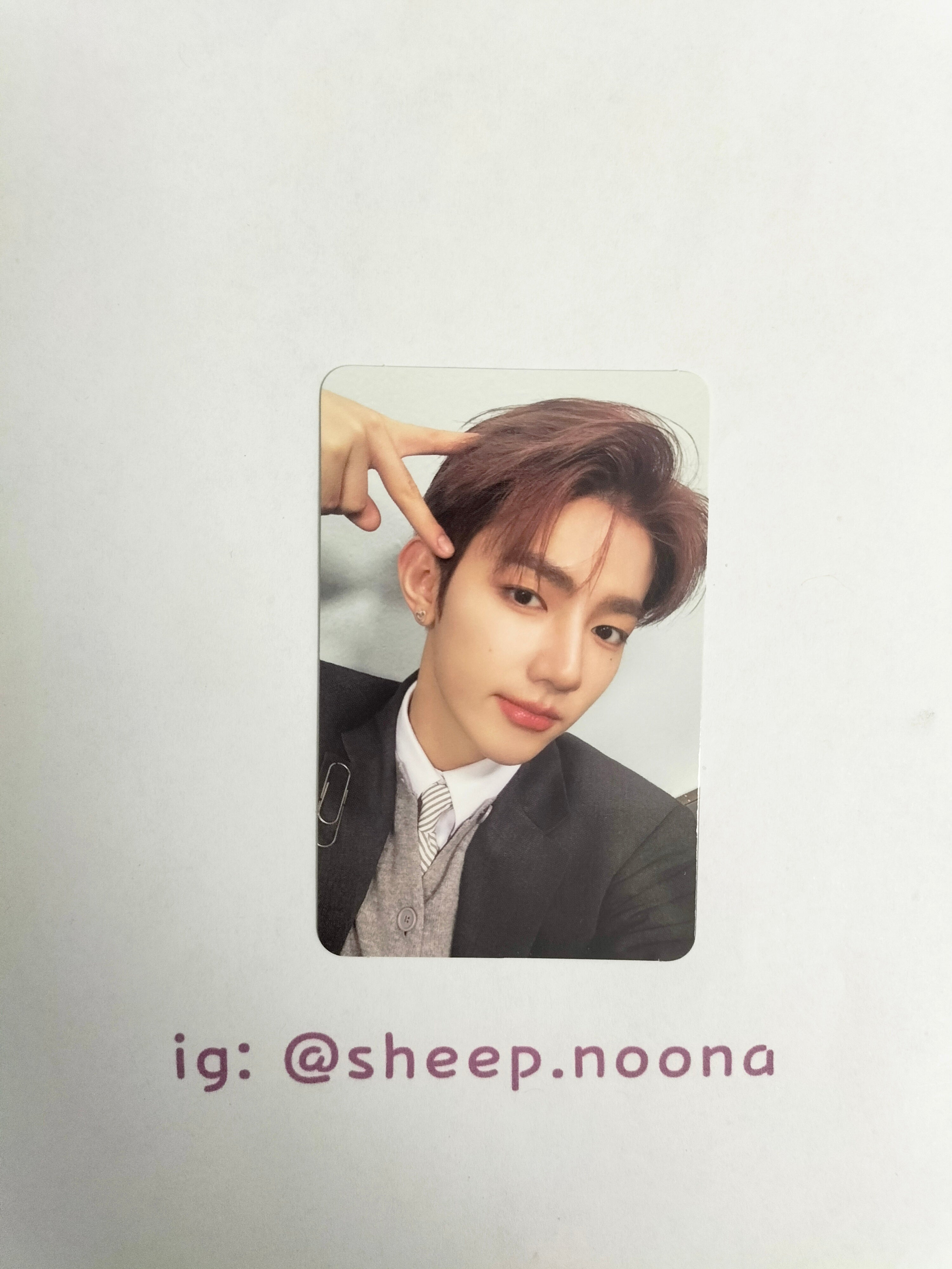 Photocards Zhanghao ZB1