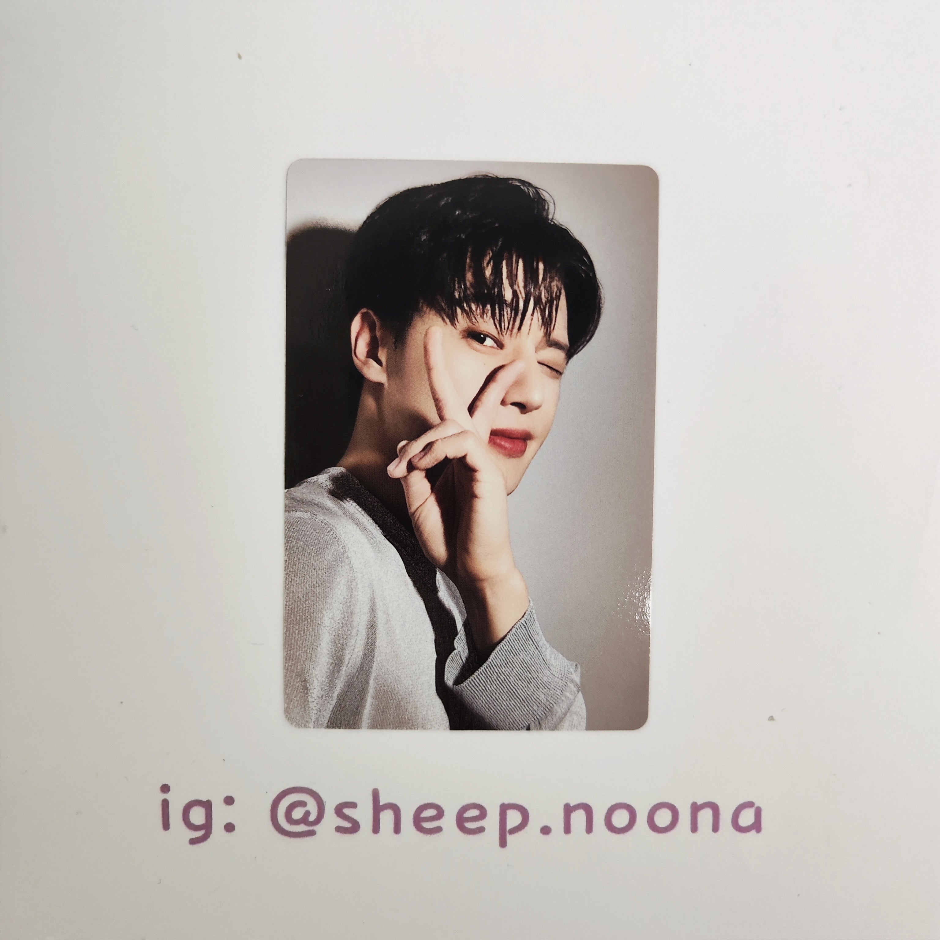Photocards Wooyoung Ateez