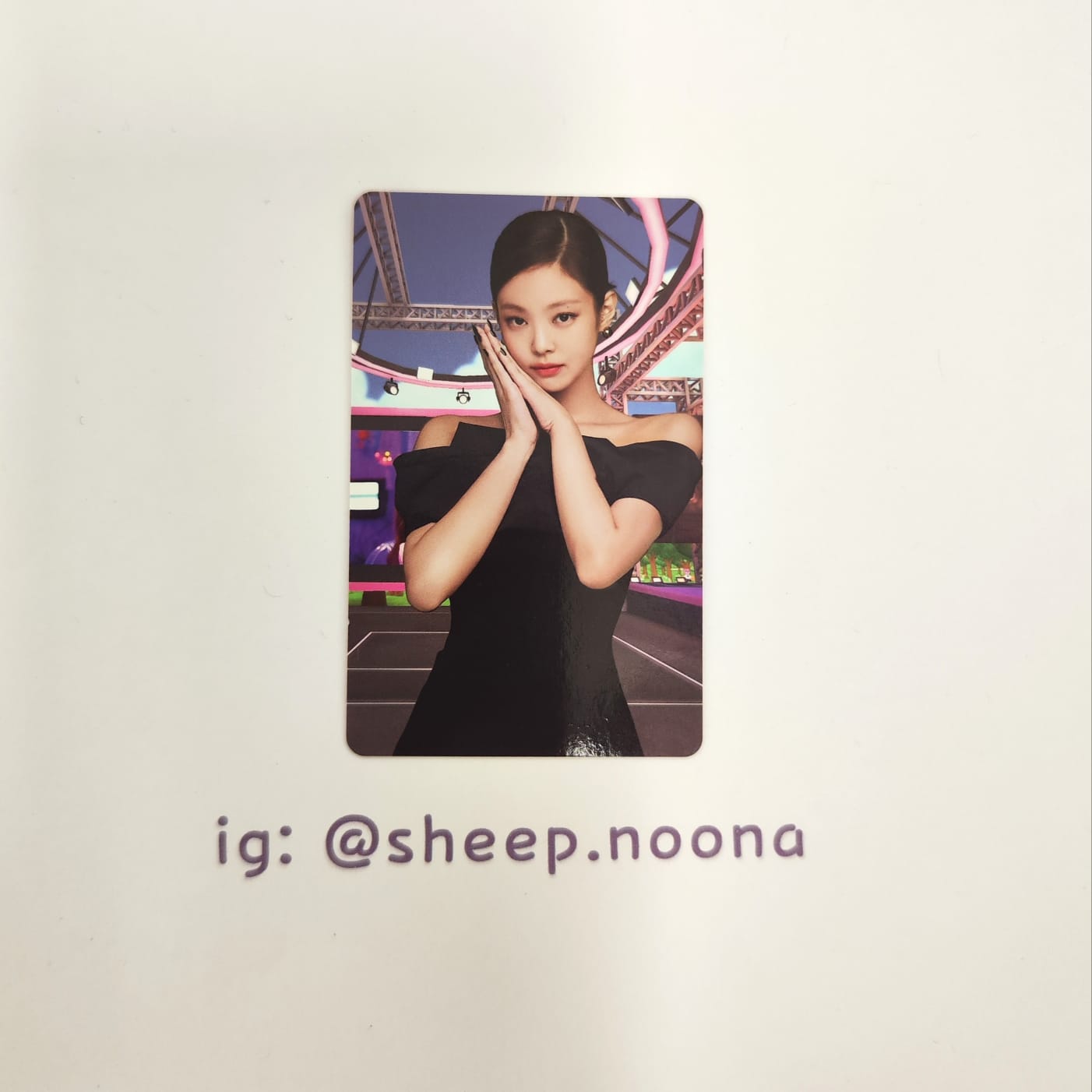 Photocards Jennie Blackpink