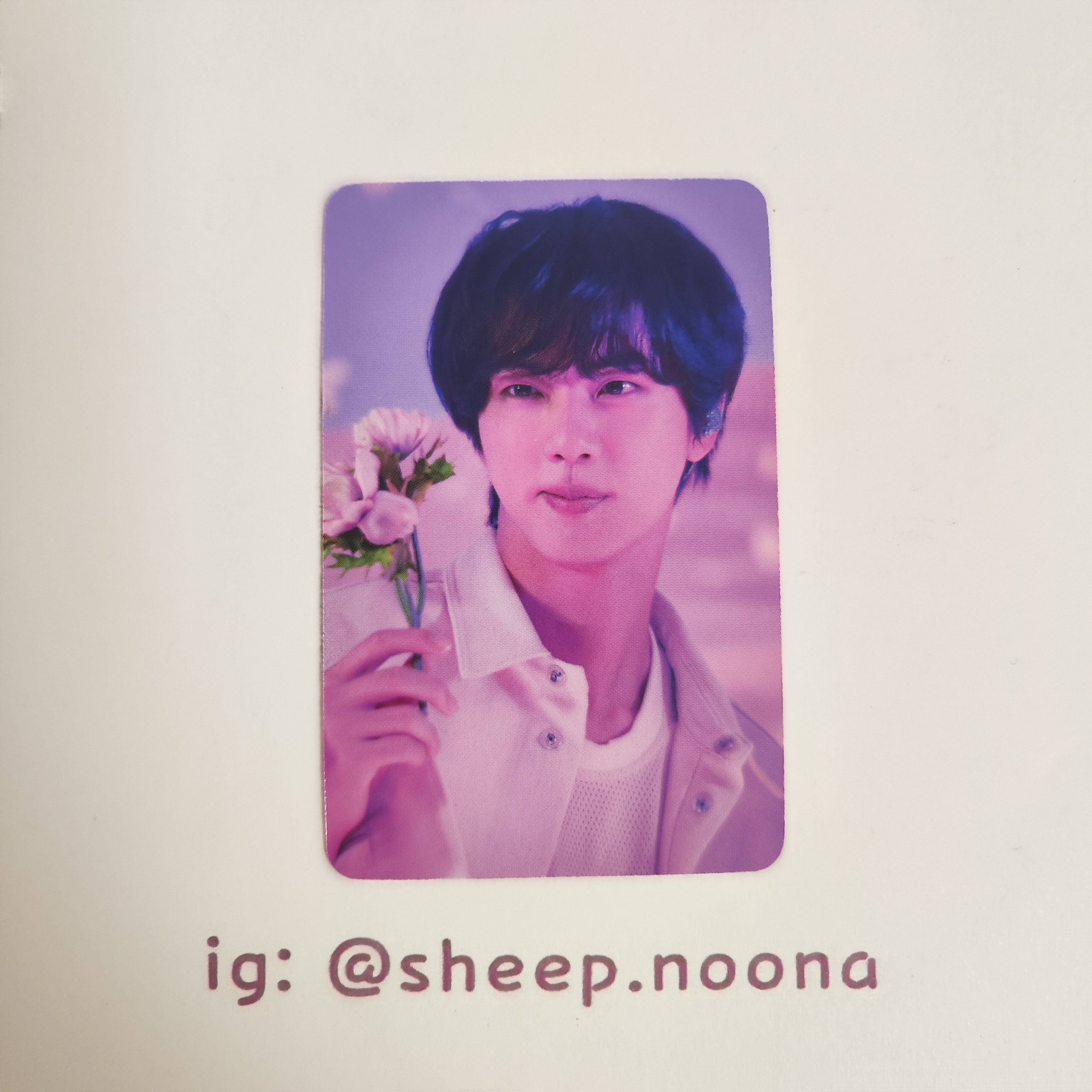 Photocards Jin BTS