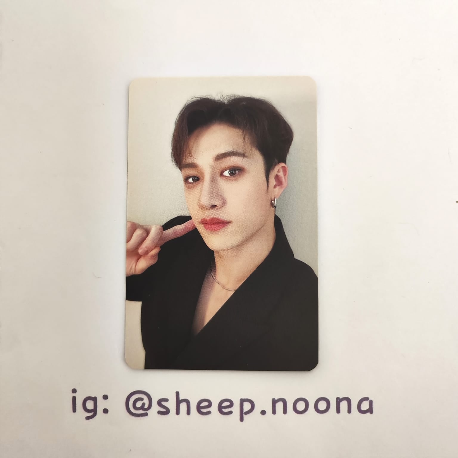 Photocards Bangchan SKZ