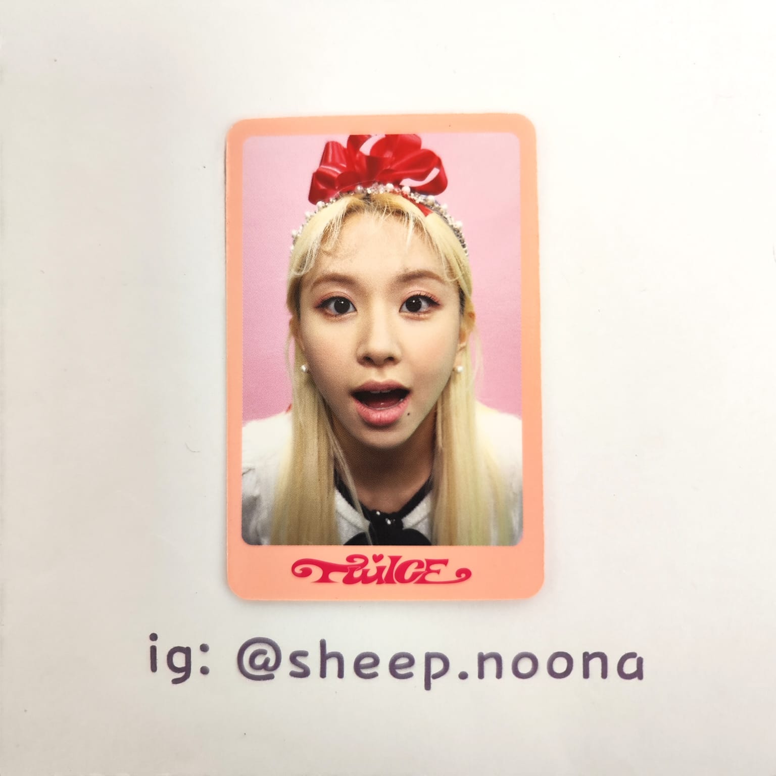 Photocards Chaeyoung Twice