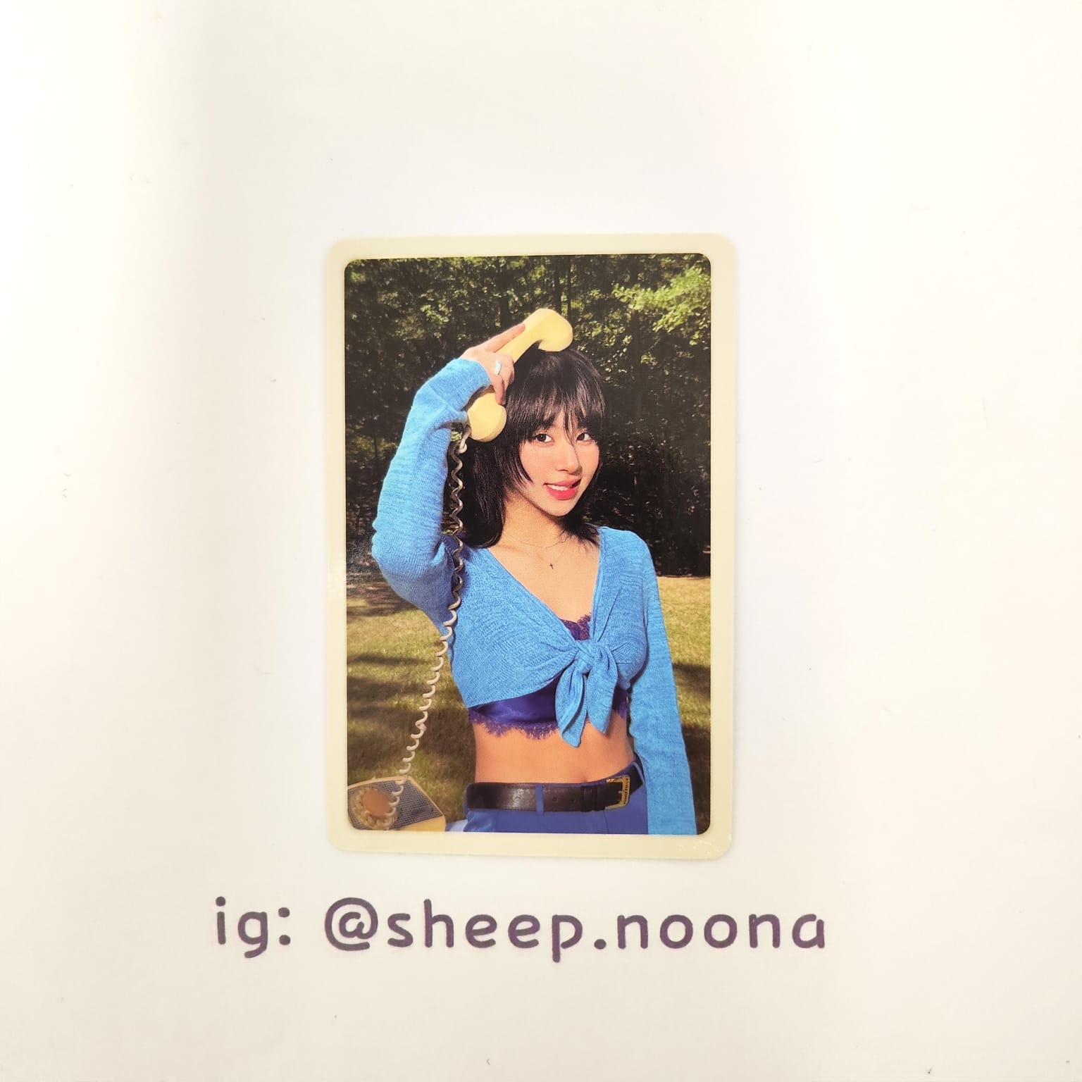 Photocards Chaeyoung Twice