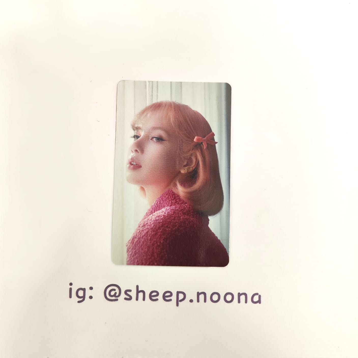Photocards Lisa Blackpink
