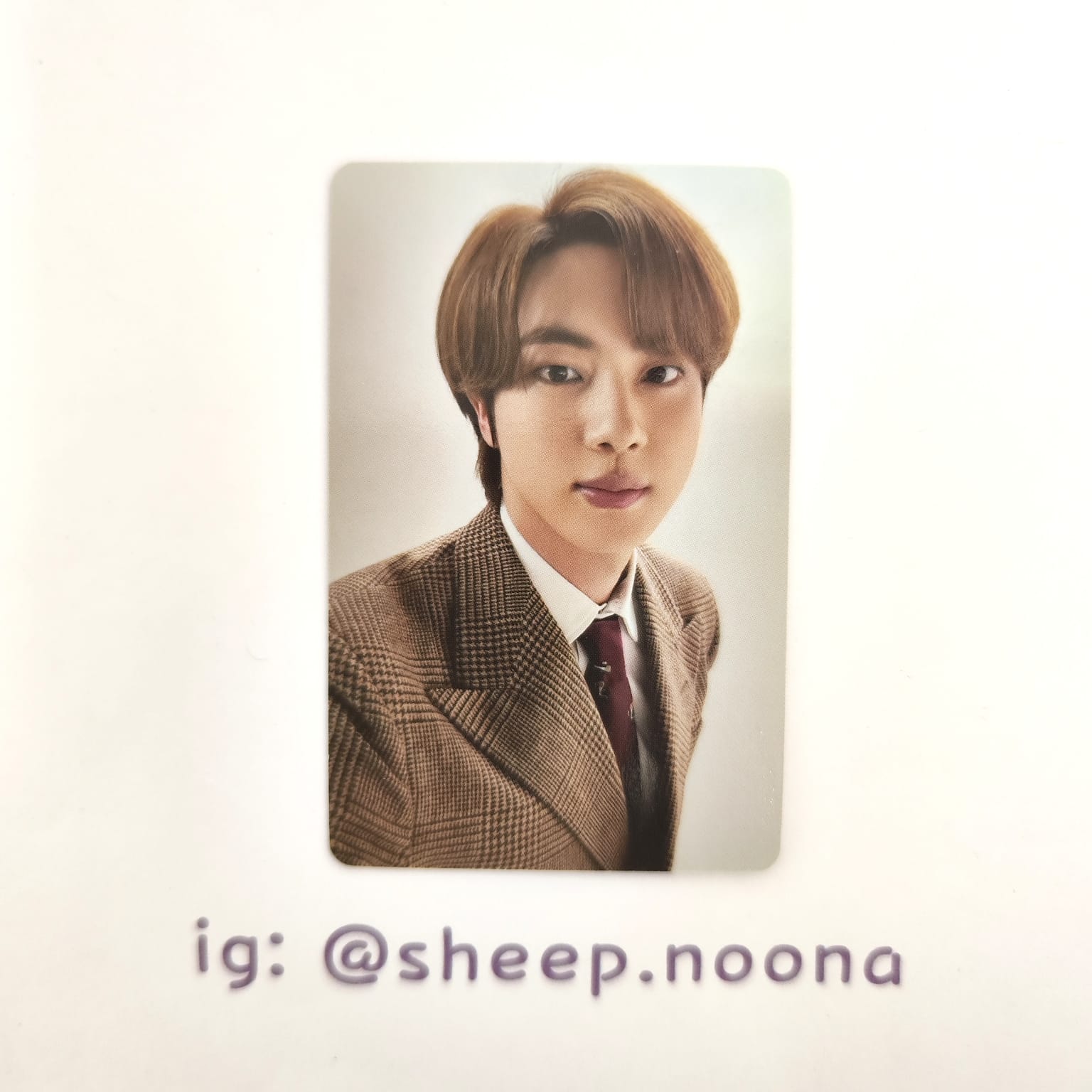 Photocards Jin BTS