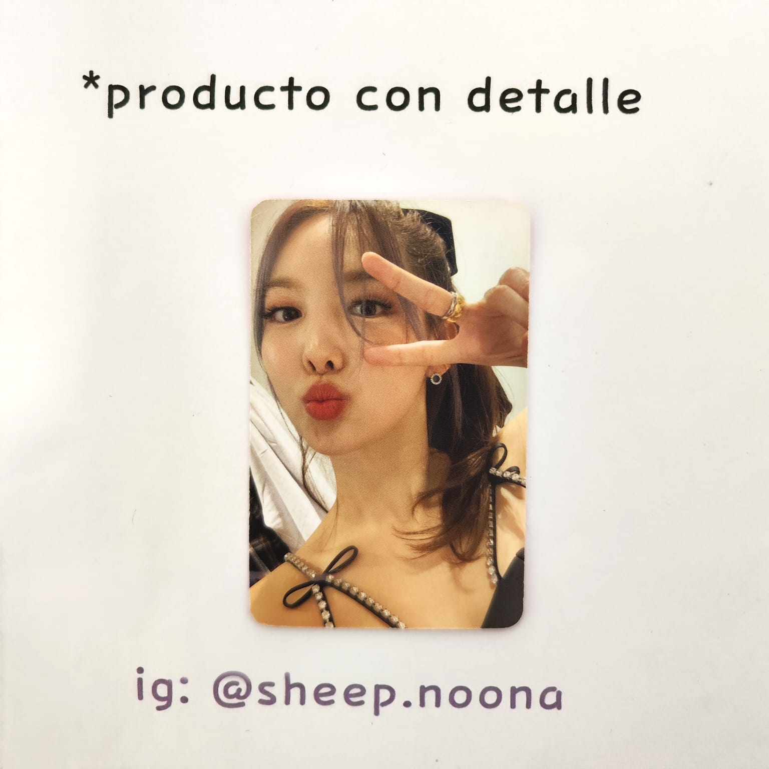 Photocard Nayeon Twice