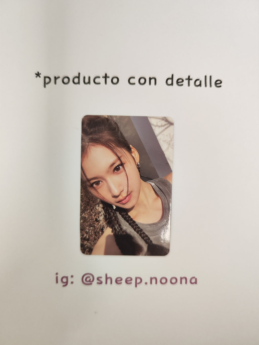 Photocard Sana Twice