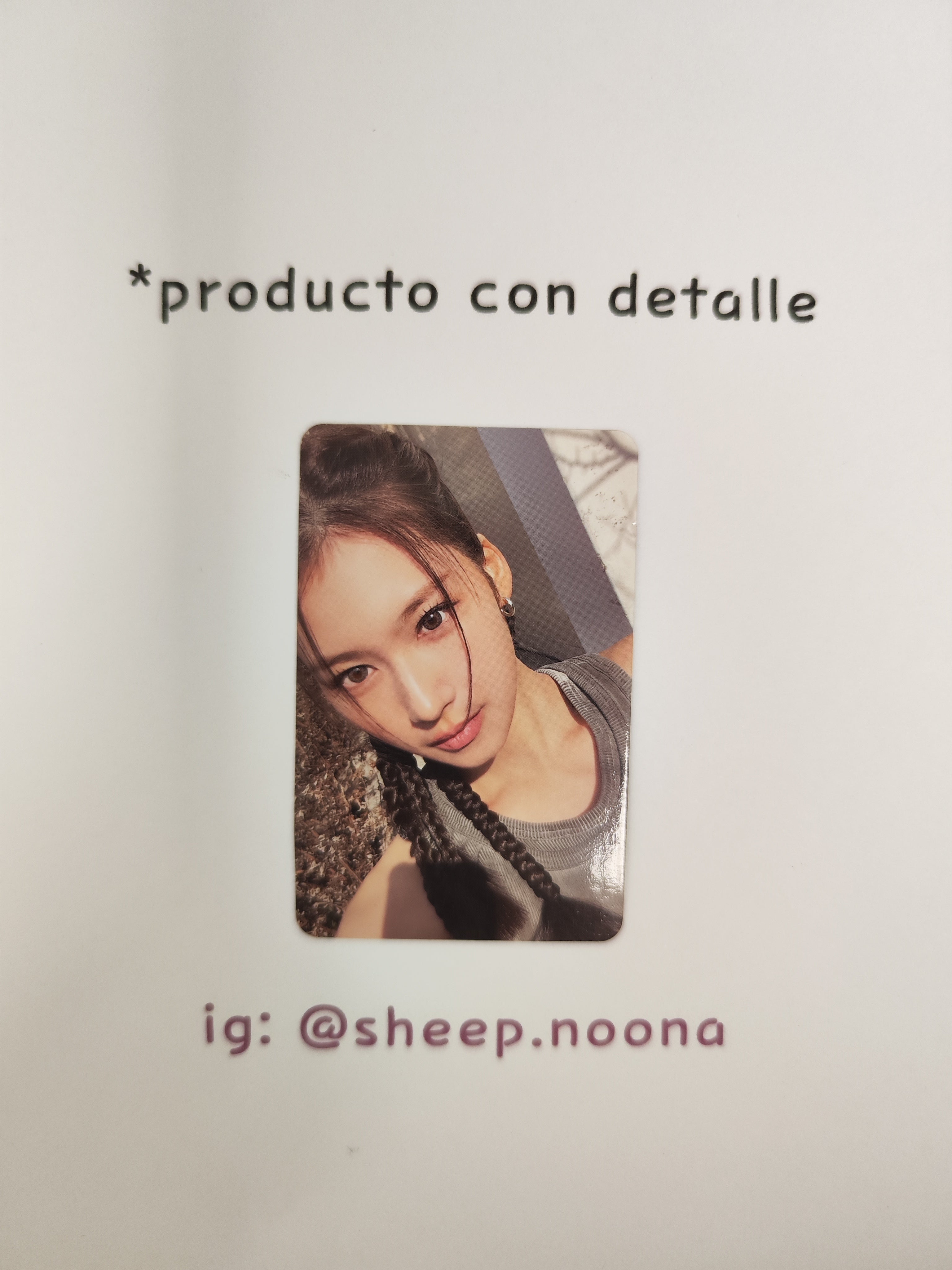 Photocard Sana Twice