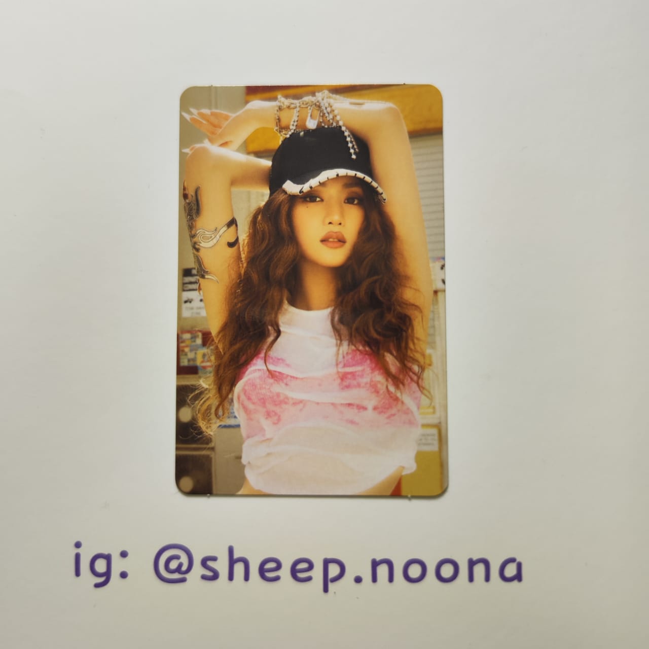 Photocards Minnie G-Idle