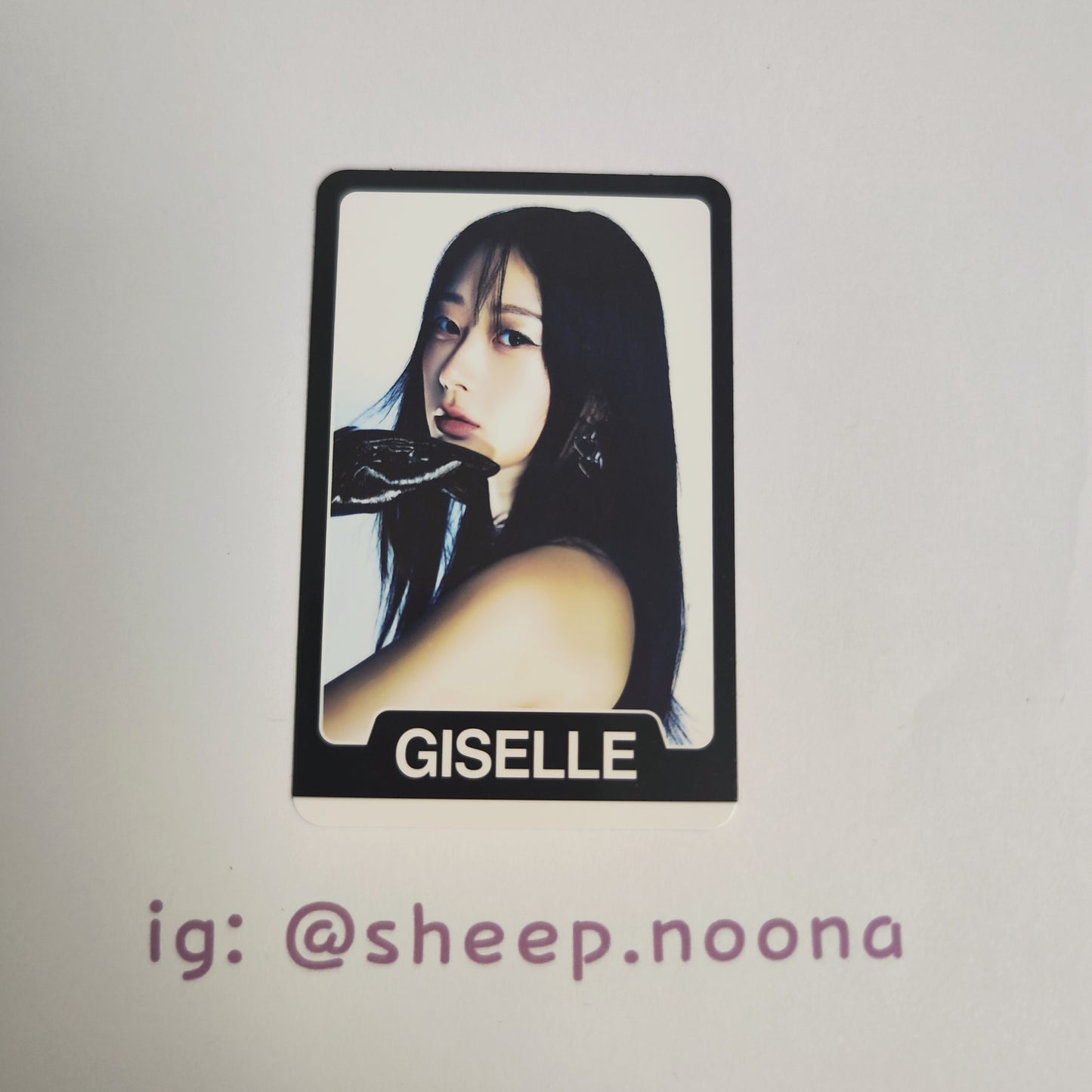 Photocards Giselle Aespa