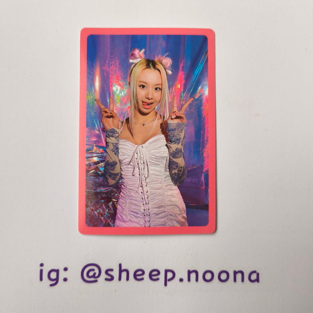 Photocards Chaeyoung Twice