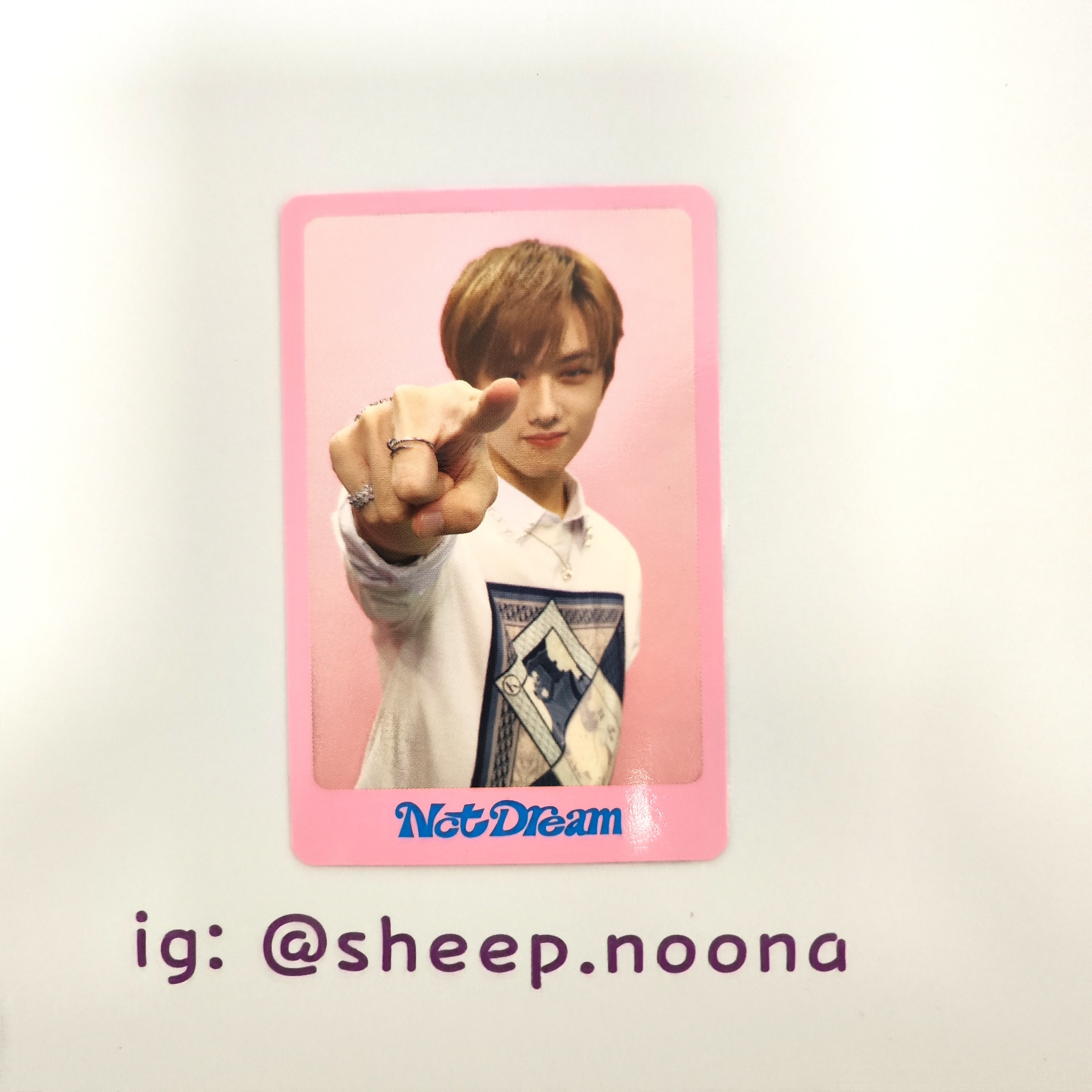 Photocards Jisung NCT Dream