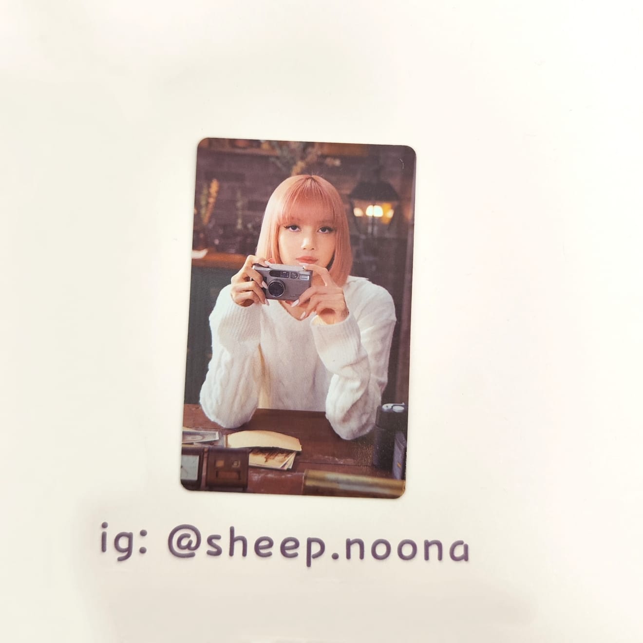 Photocards Lisa Blackpink