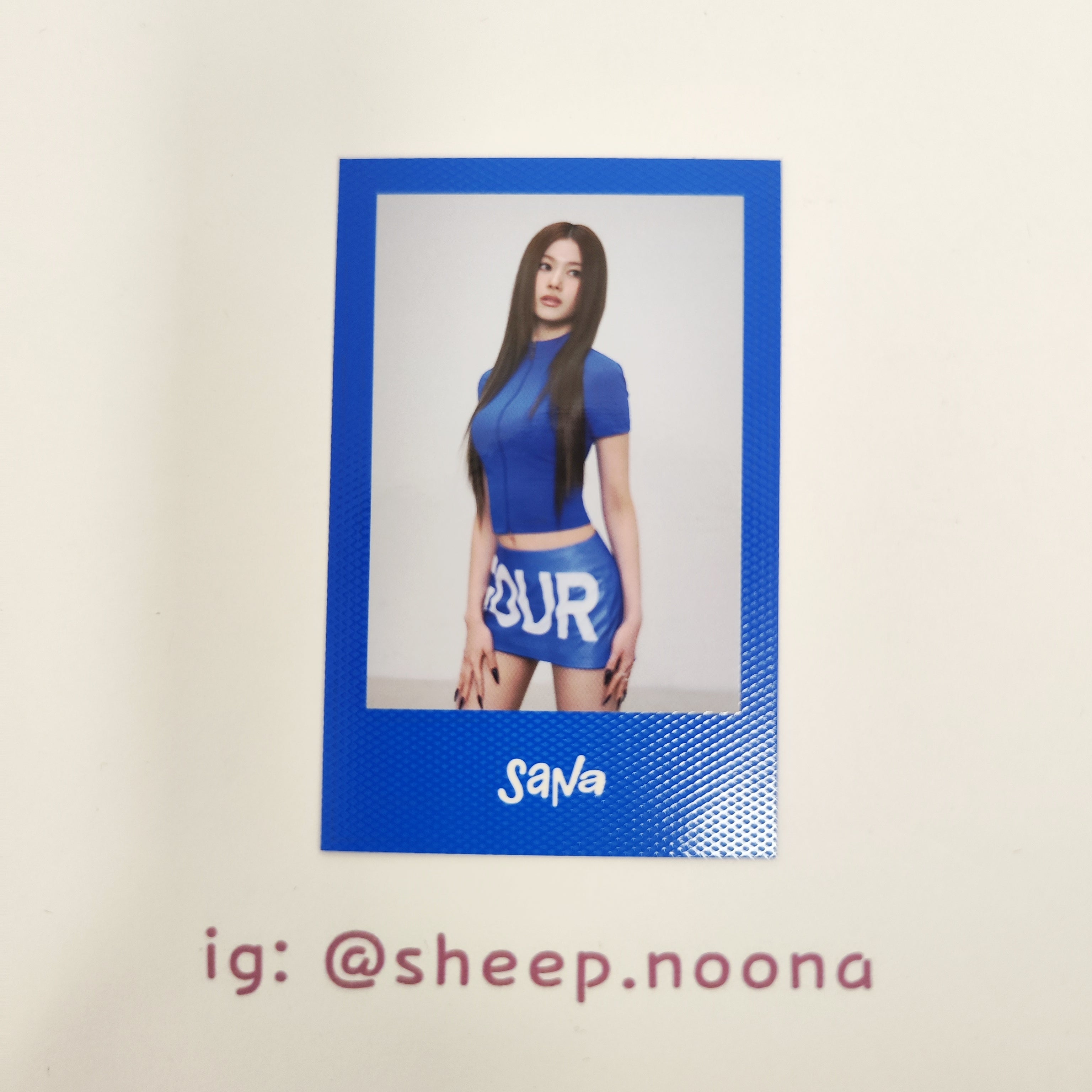 Photocard Sana Twice