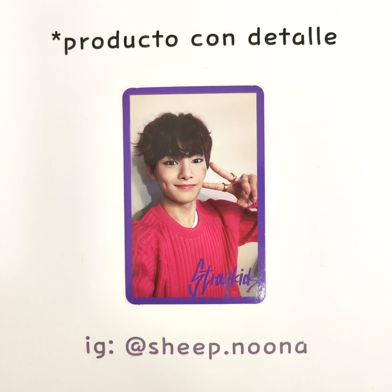 Photocards Seungmin SKZ